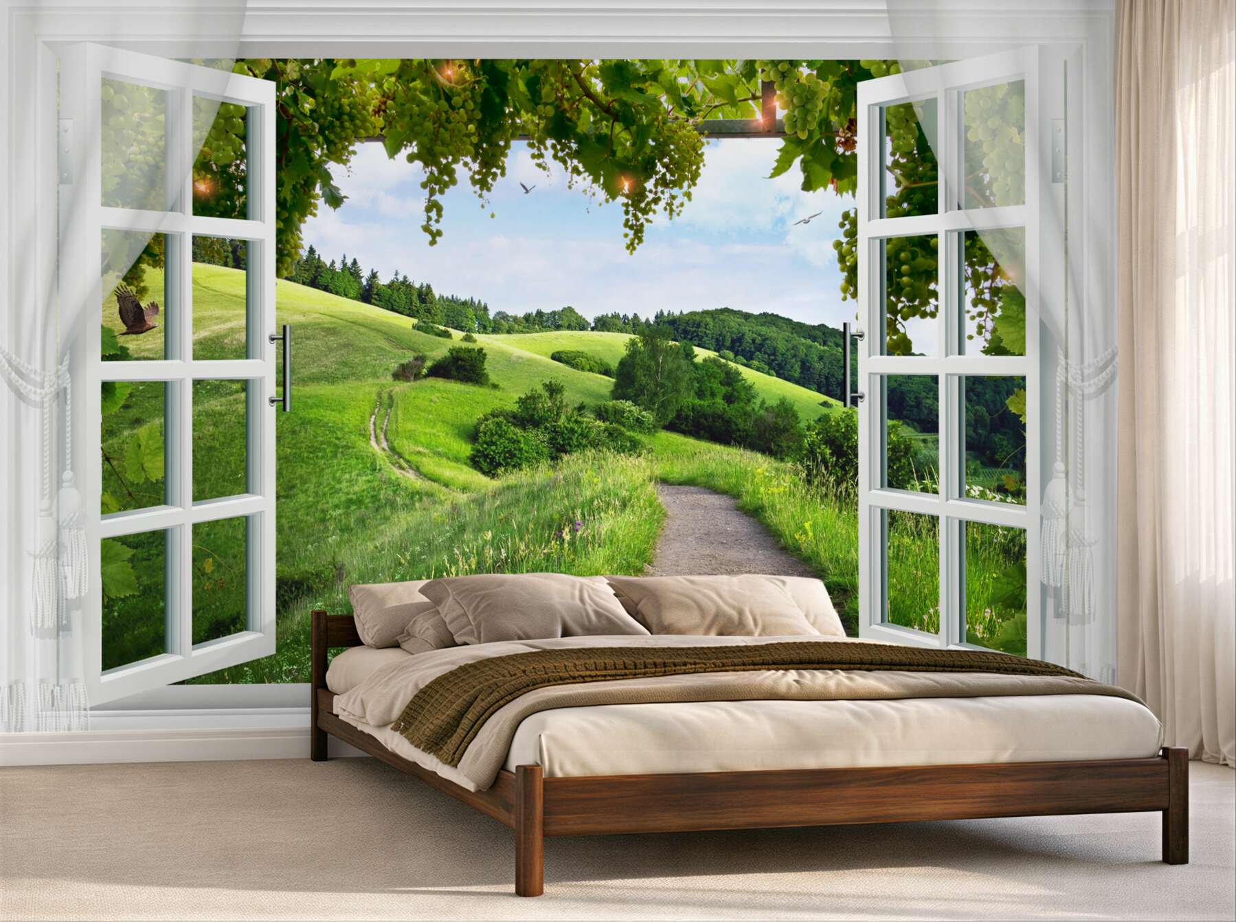 Fototapeta Natura, własność i Zielony?v23