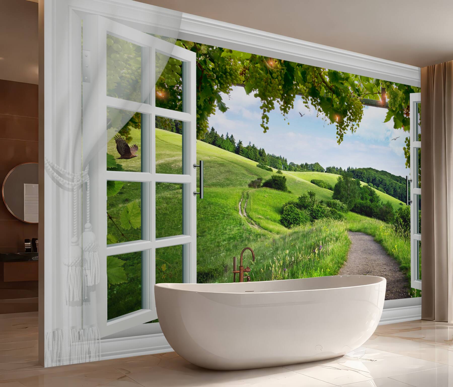 Fototapeta Natura, własność i Zielony?v23