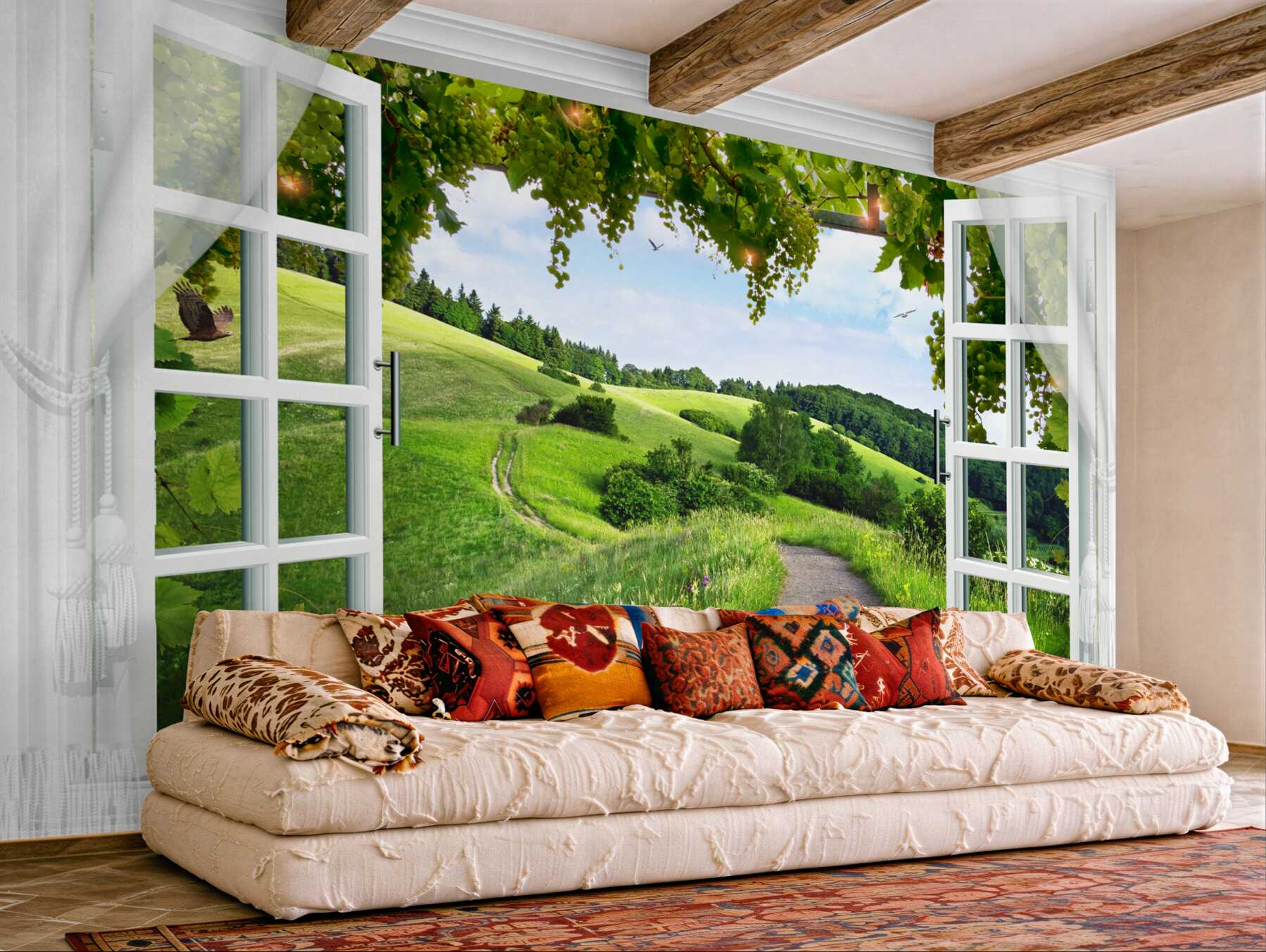 Fototapeta Natura, własność i Zielony?v23