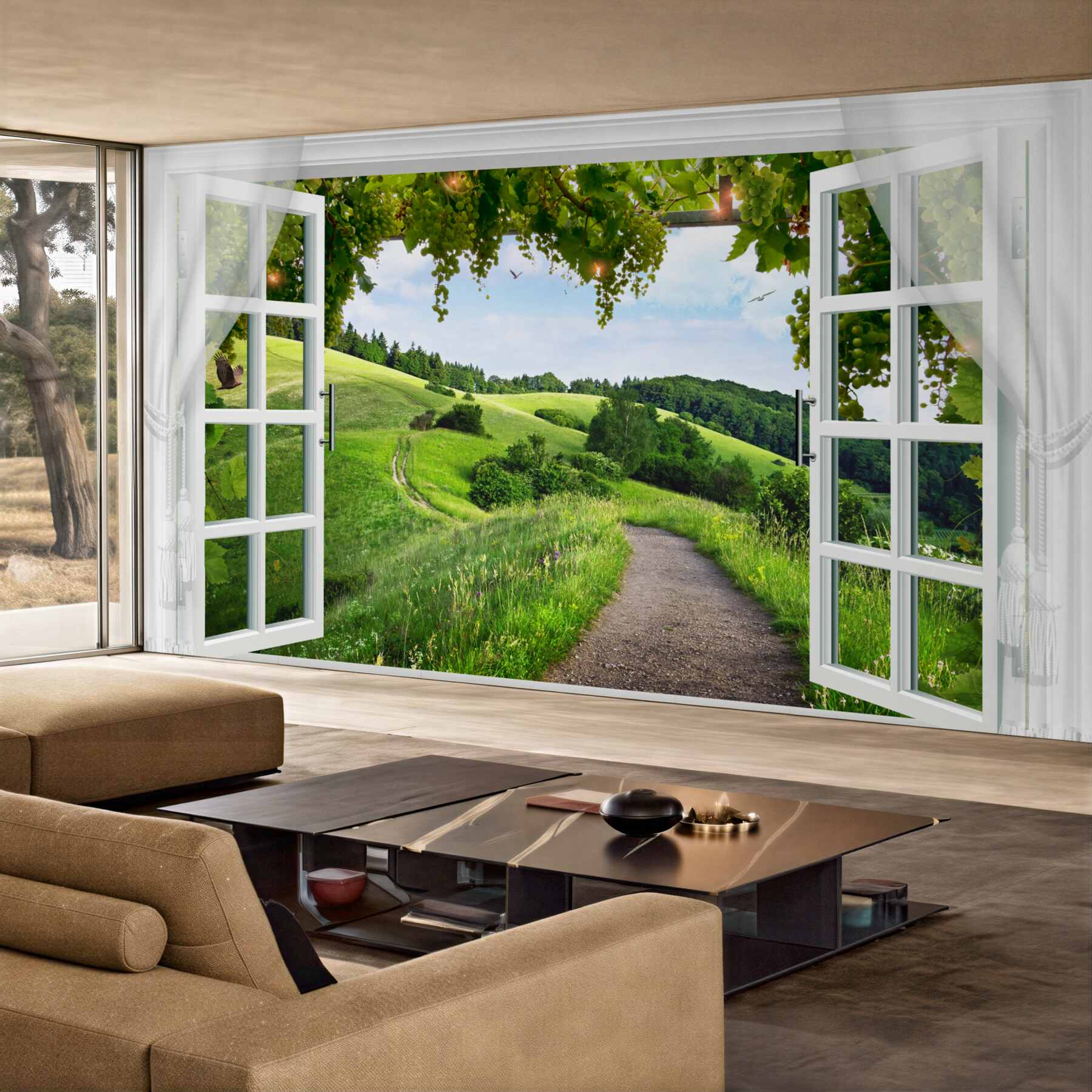 Fototapeta Natura, własność i Zielony?v23