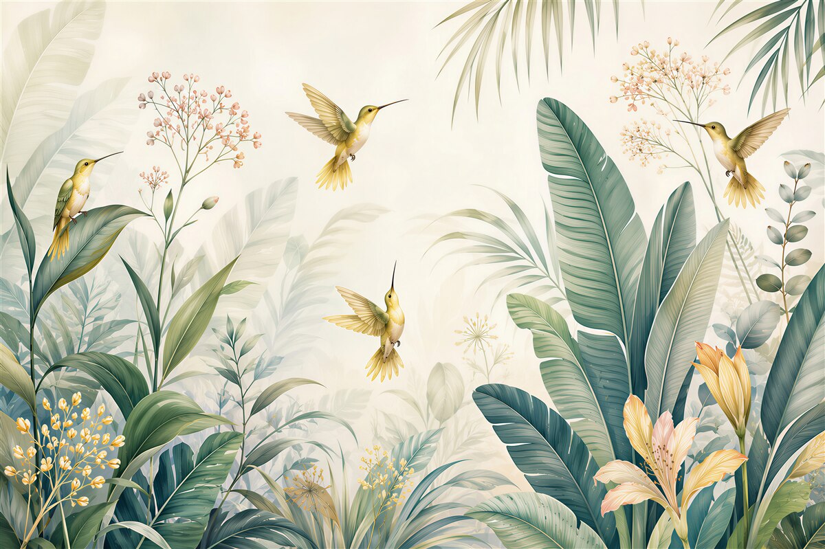 Fototapeta Kolibry