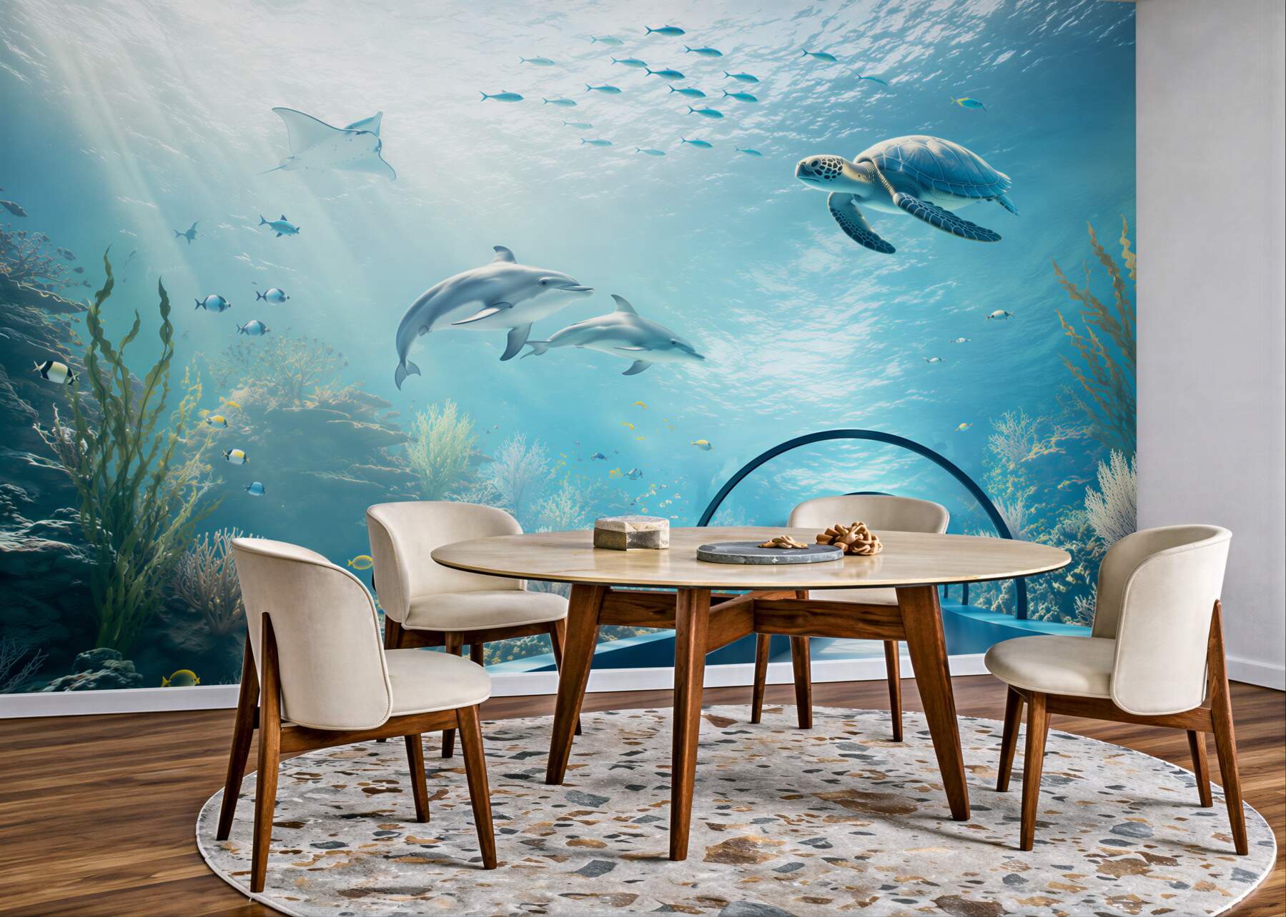Fototapeta Oceanarium z delfinami?v23