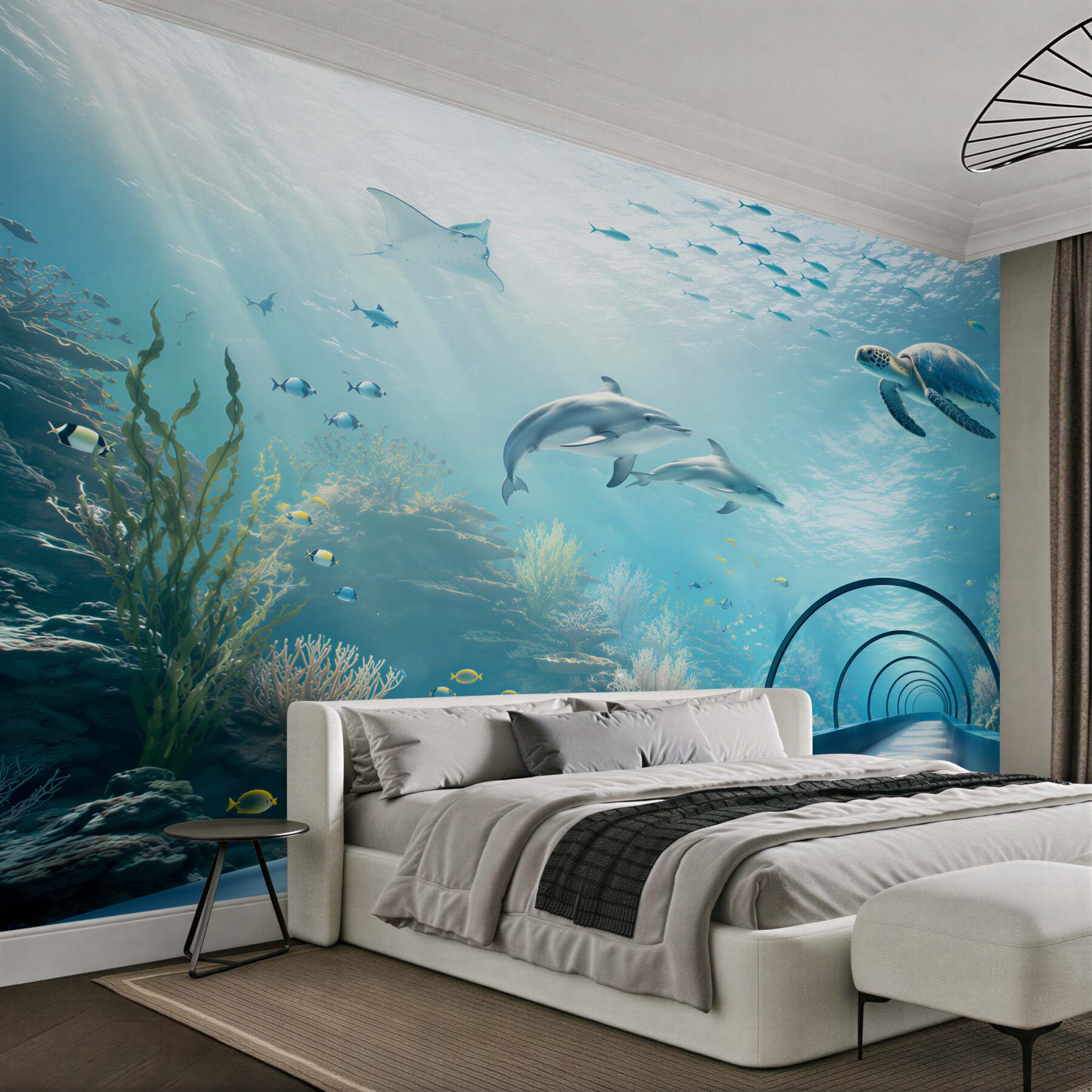 Fototapeta Oceanarium z delfinami?v23
