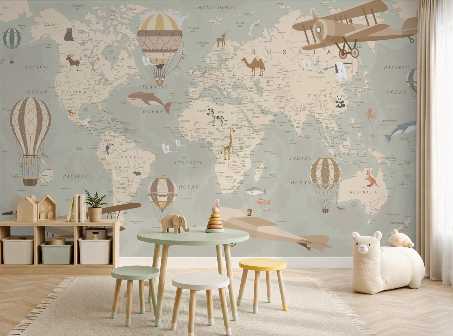 Fototapeta Mapa małego odkrywcy