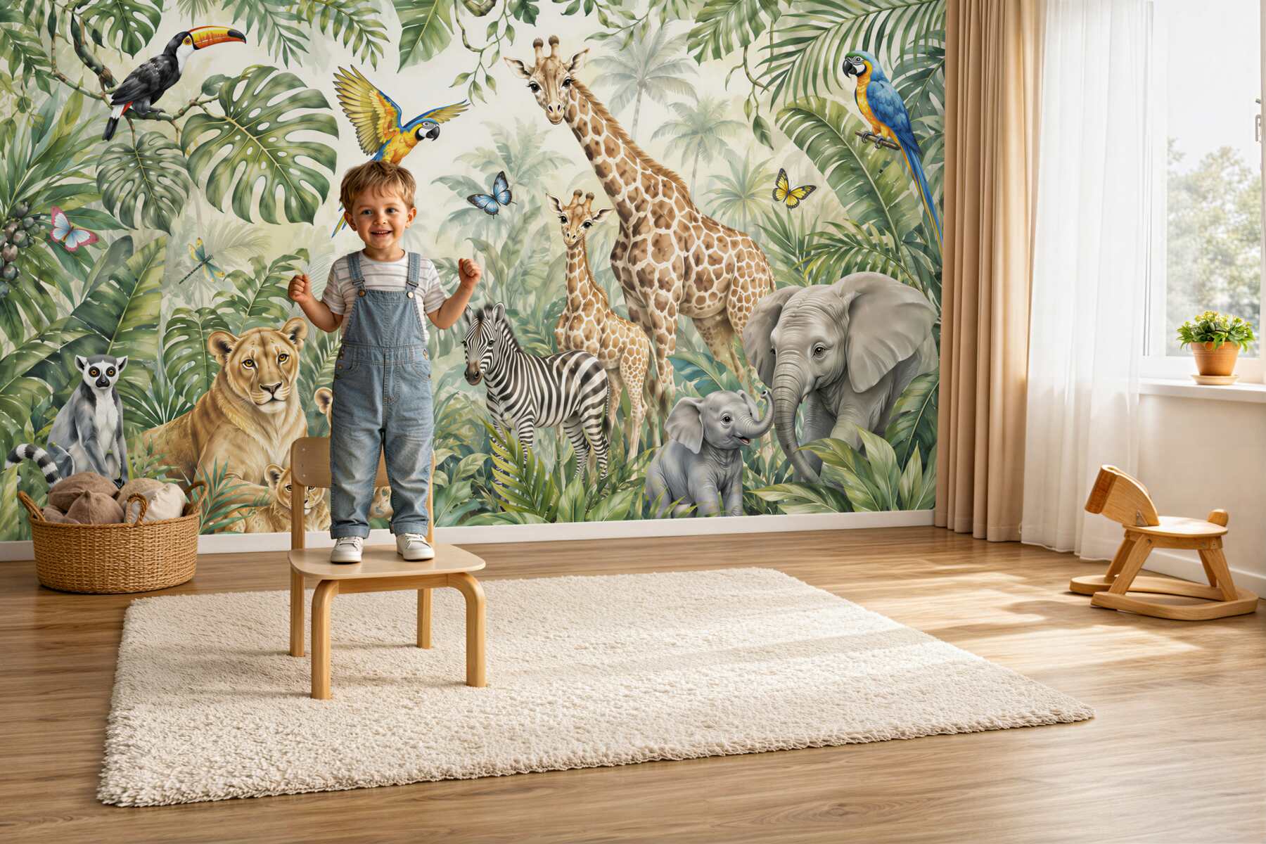 Fototapeta zwierzęta w dżungli?v23