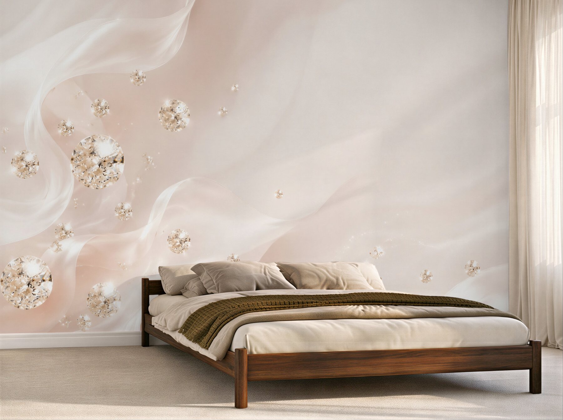 Fototapeta diamenty i loki?v23