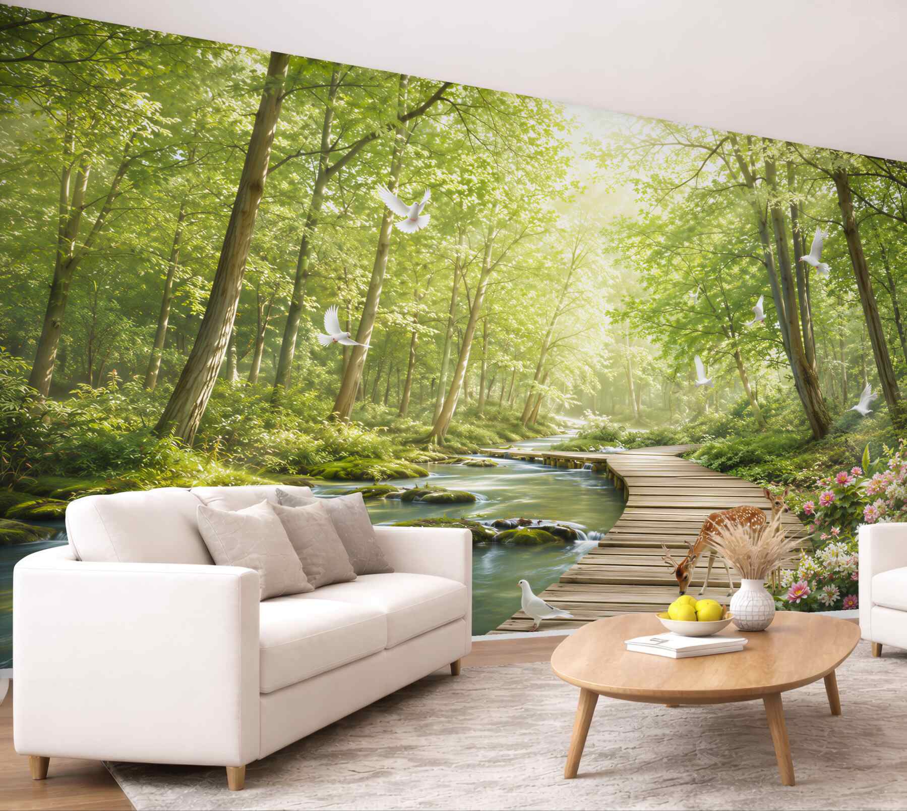 Fototapeta zwierzęta w lesie?v23