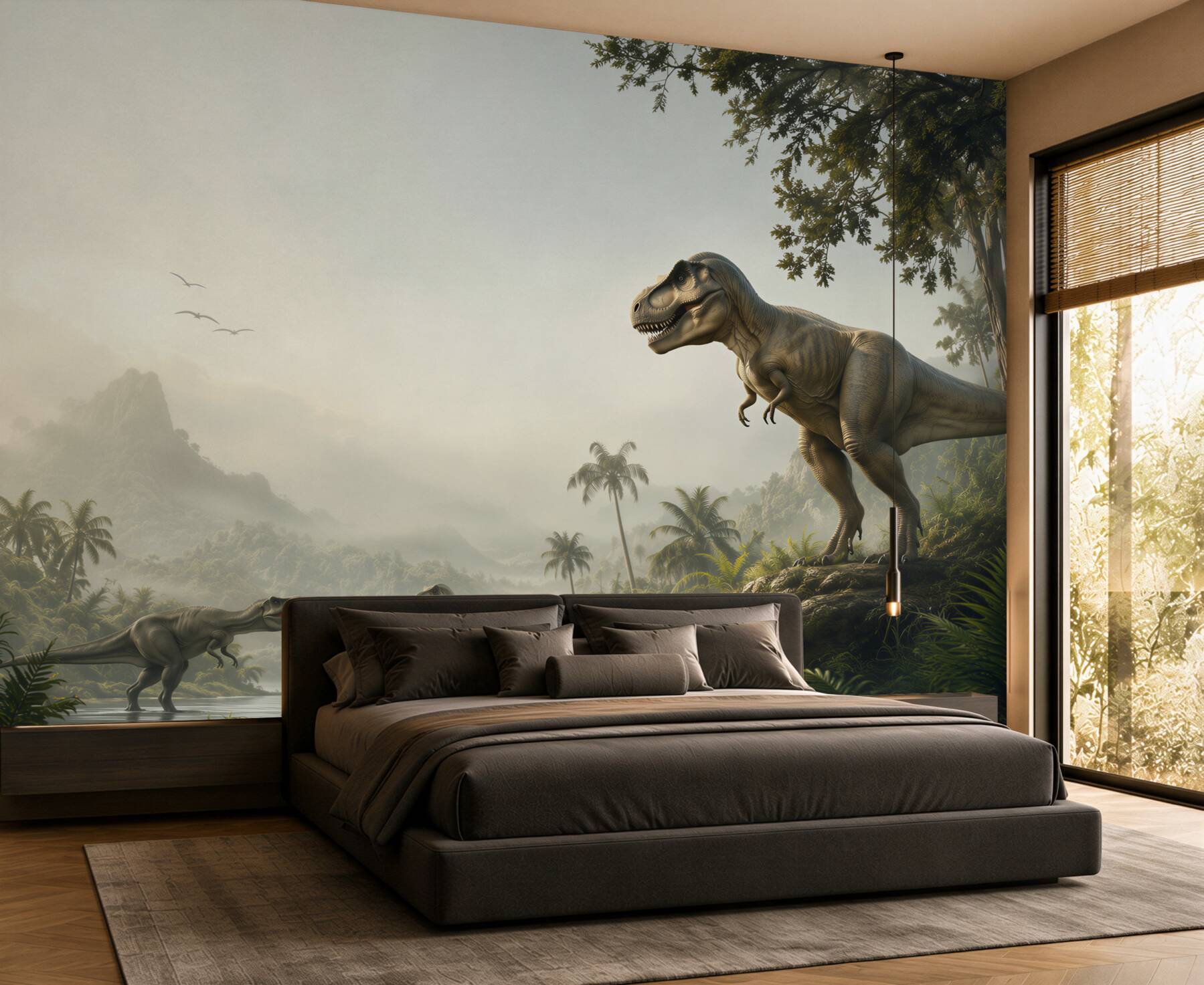 Fototapeta Dinozaur, wygaśnięcie i velociraptor?v23