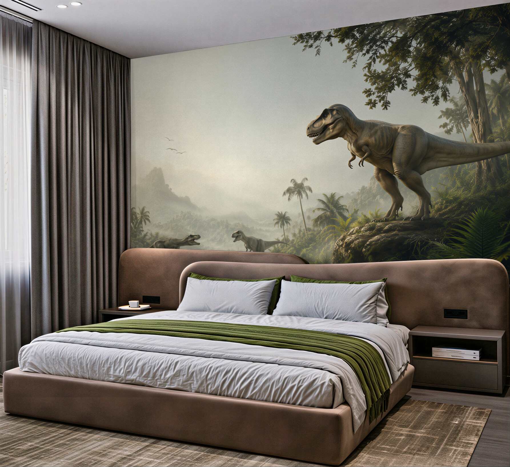 Fototapeta Dinozaur, wygaśnięcie i velociraptor?v23