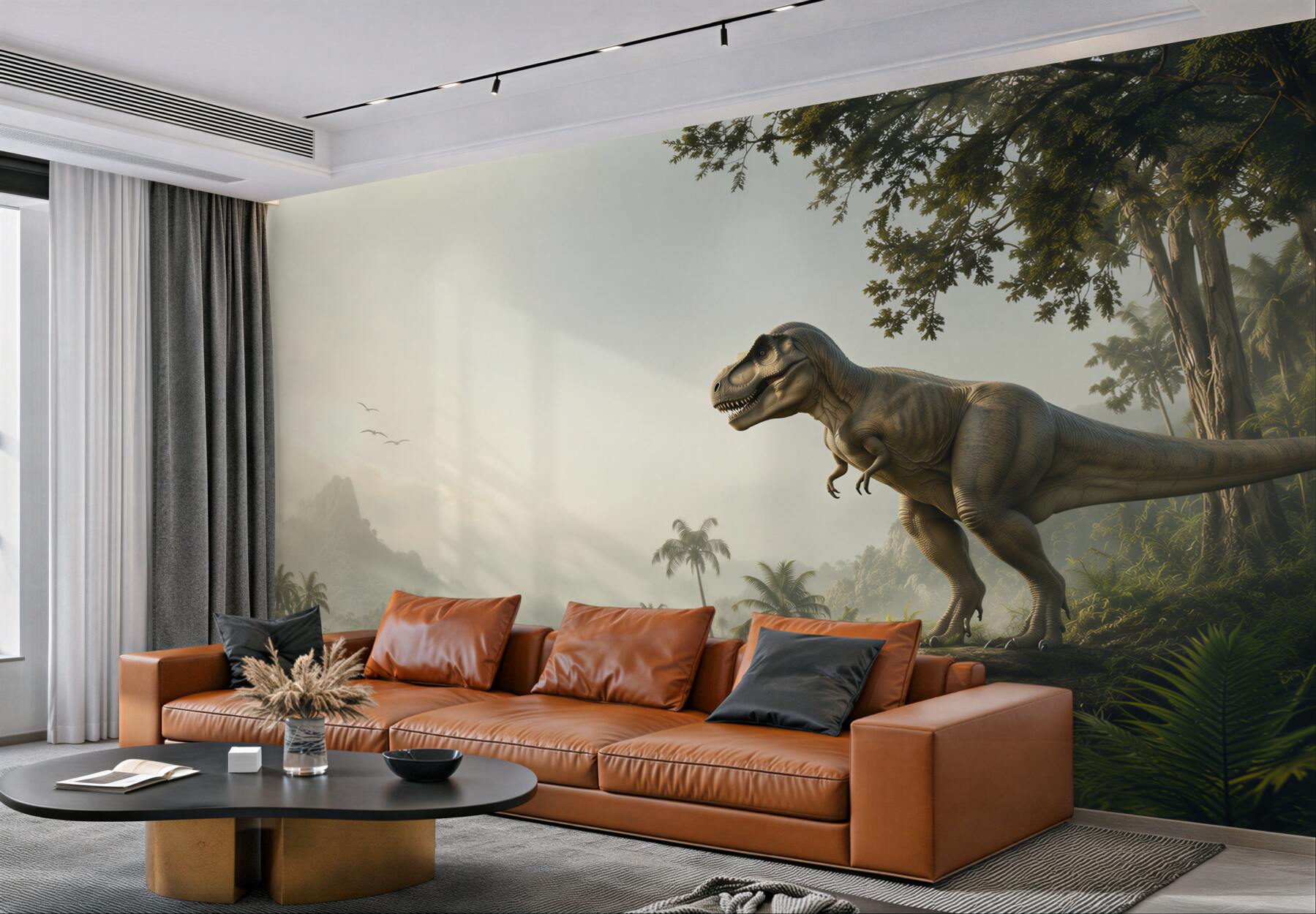 Fototapeta Dinozaur, wygaśnięcie i velociraptor?v23