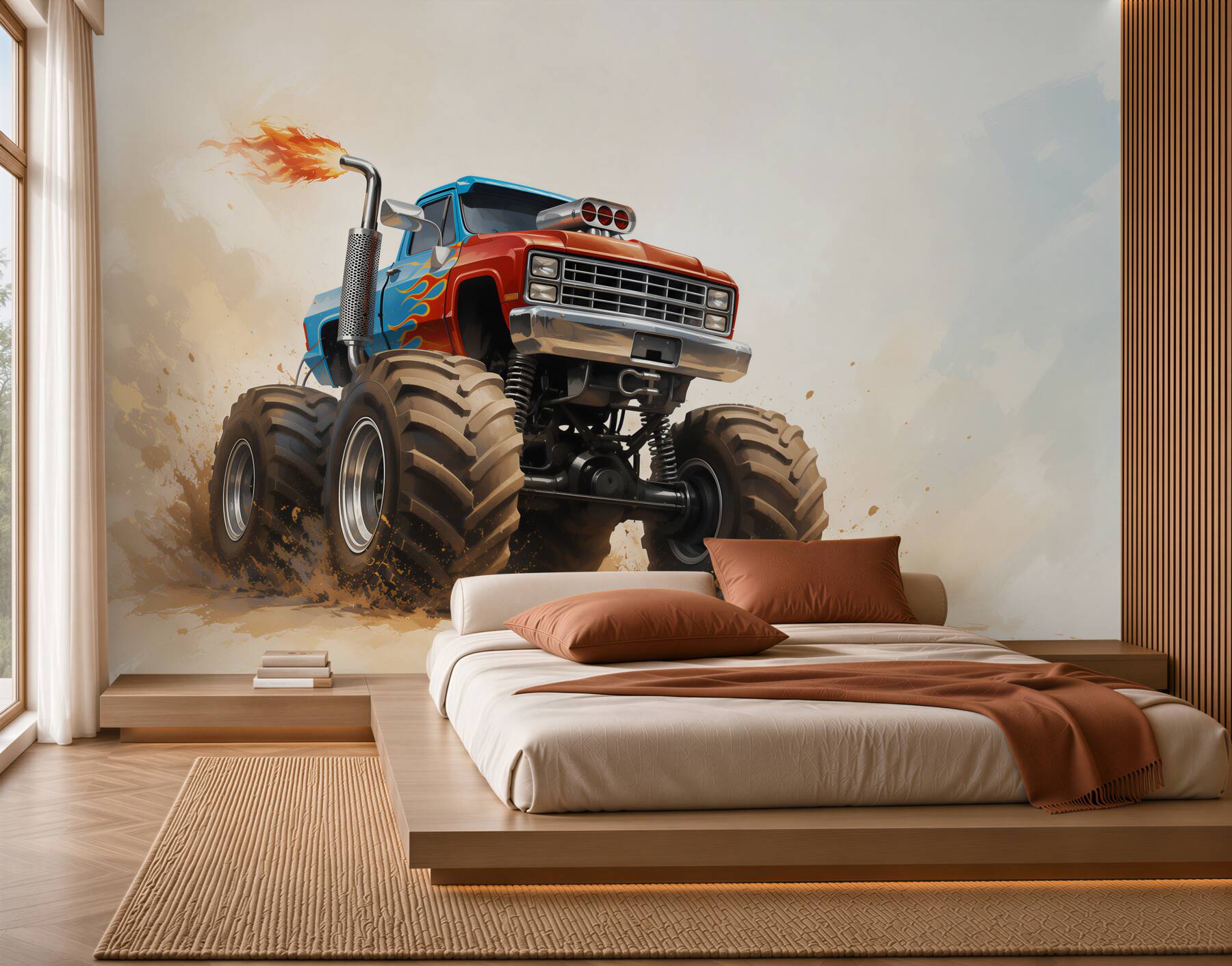 Fototapeta Pojazd lądowy, Monster Truck i pojazd?v23