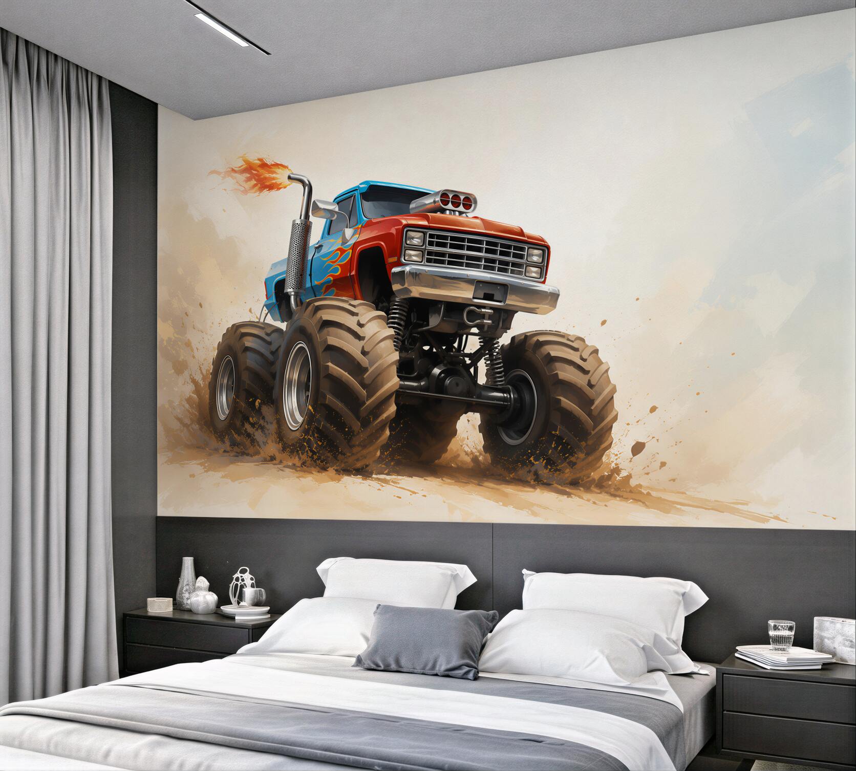 Fototapeta Pojazd lądowy, Monster Truck i pojazd?v23