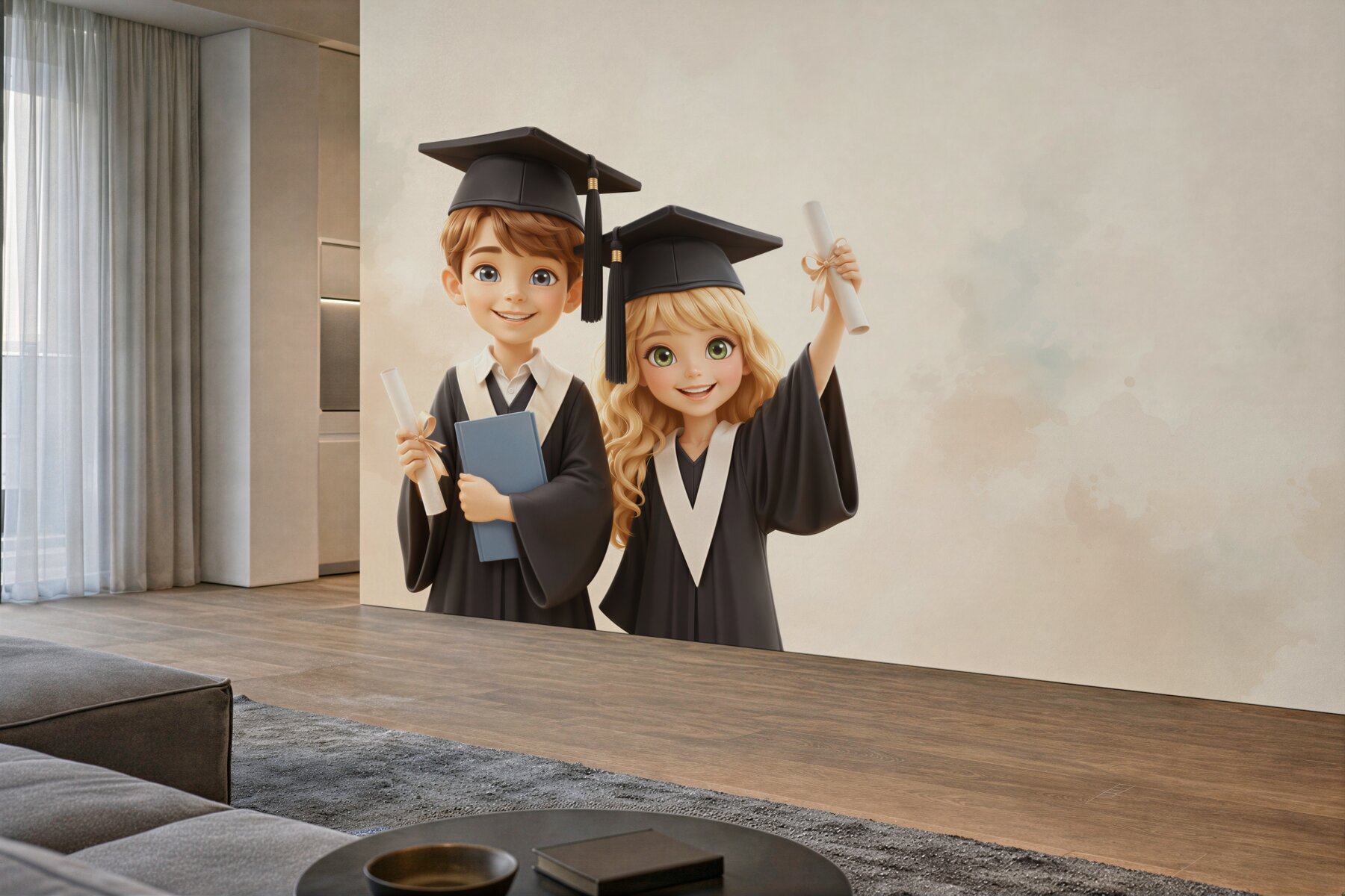 Fototapeta Absolwenci?v23