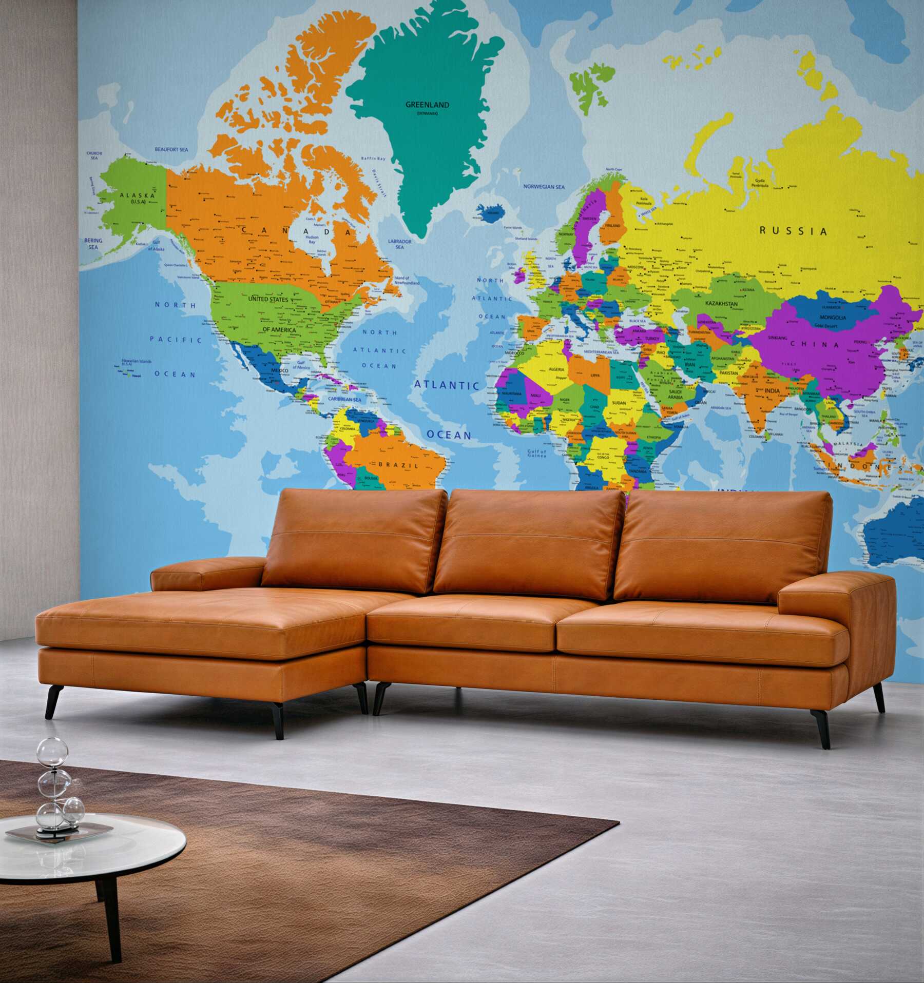 Fototapeta mapa świata w kolorze?v23