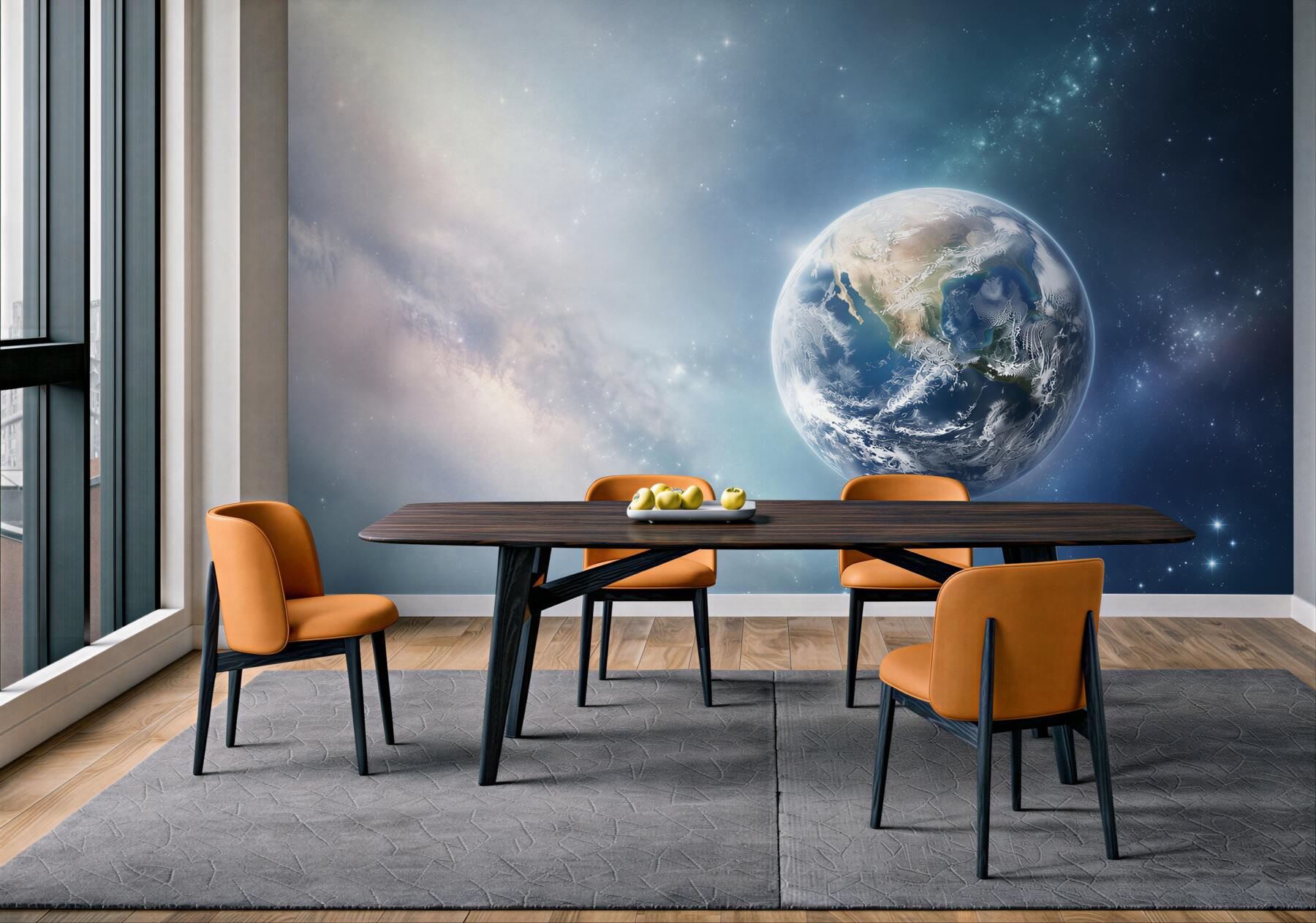 Fototapeta kamienny mur i planeta Ziemia?v23