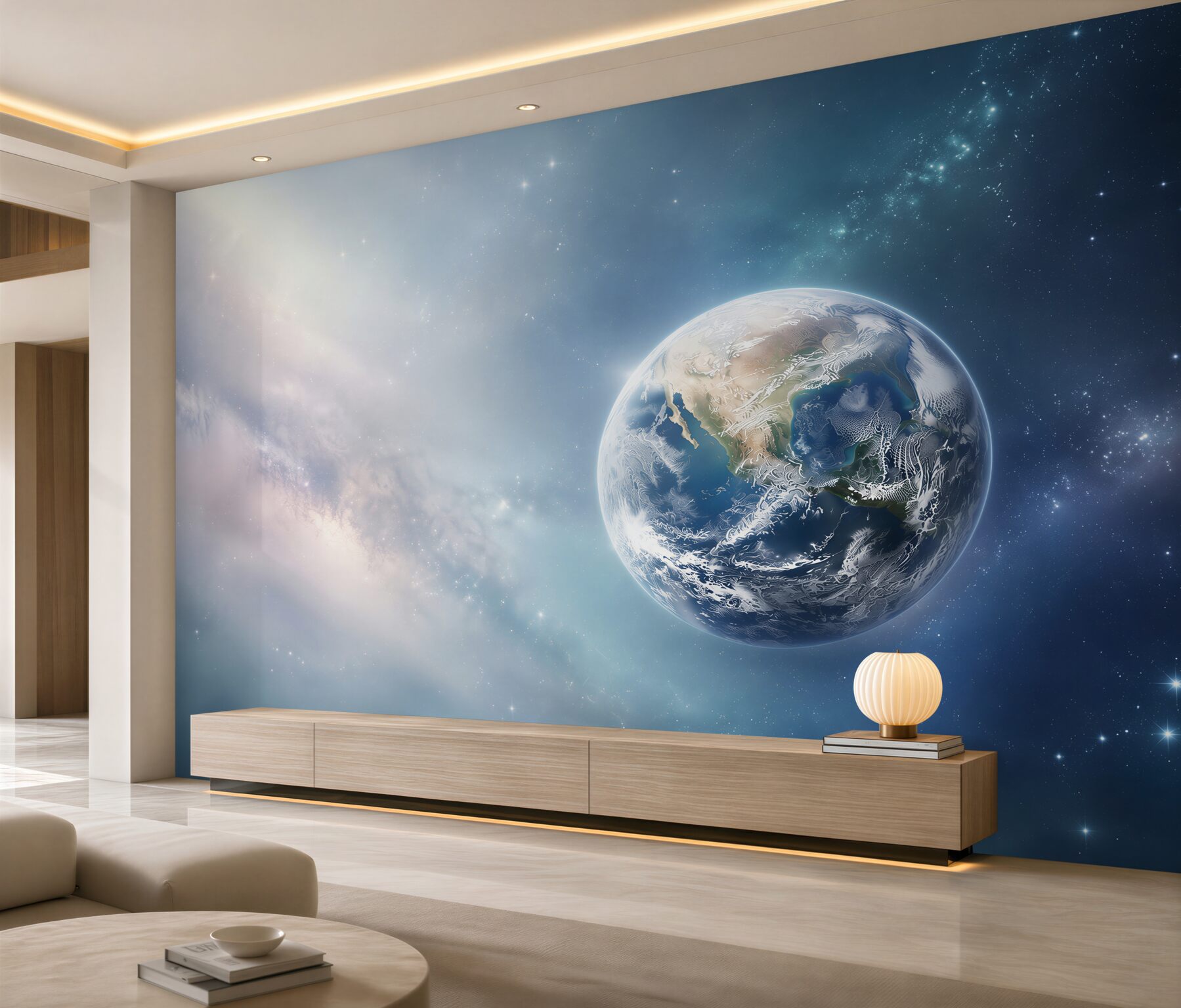 Fototapeta kamienny mur i planeta Ziemia?v23