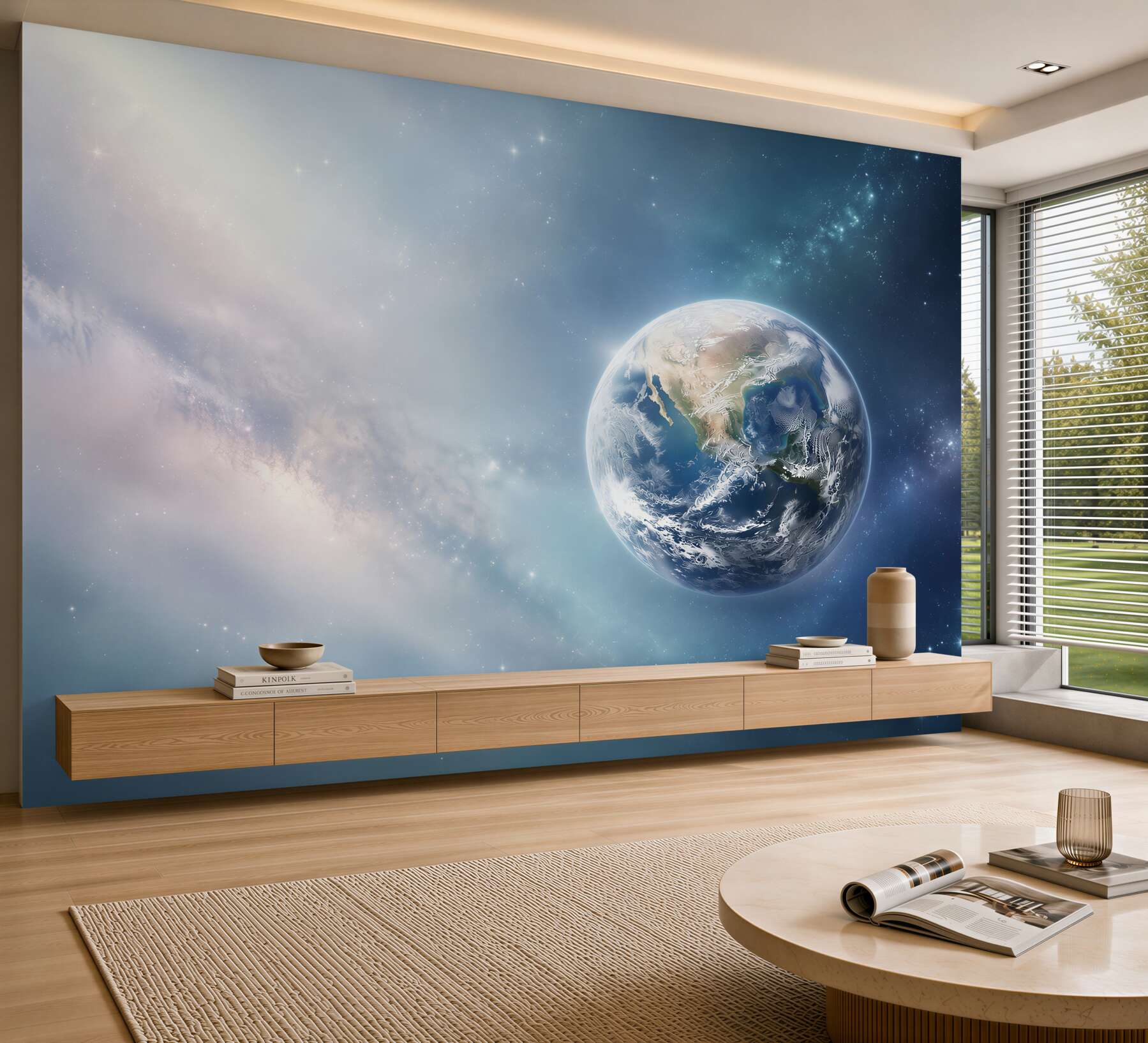 Fototapeta kamienny mur i planeta Ziemia?v23