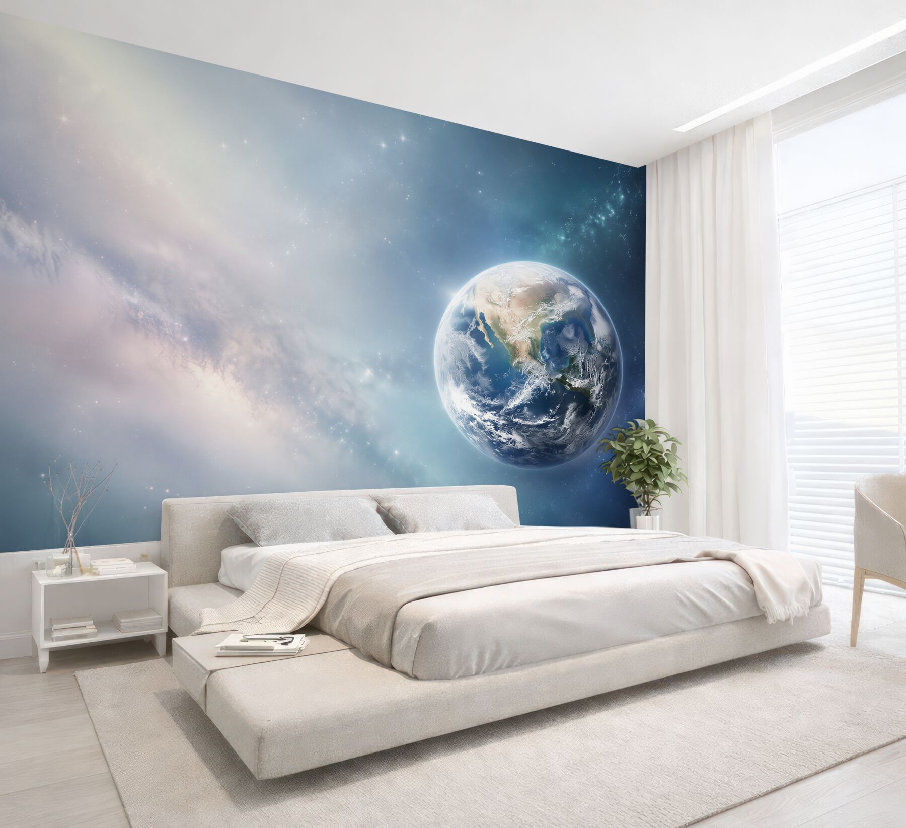 Fototapeta kamienny mur i planeta Ziemia?v23