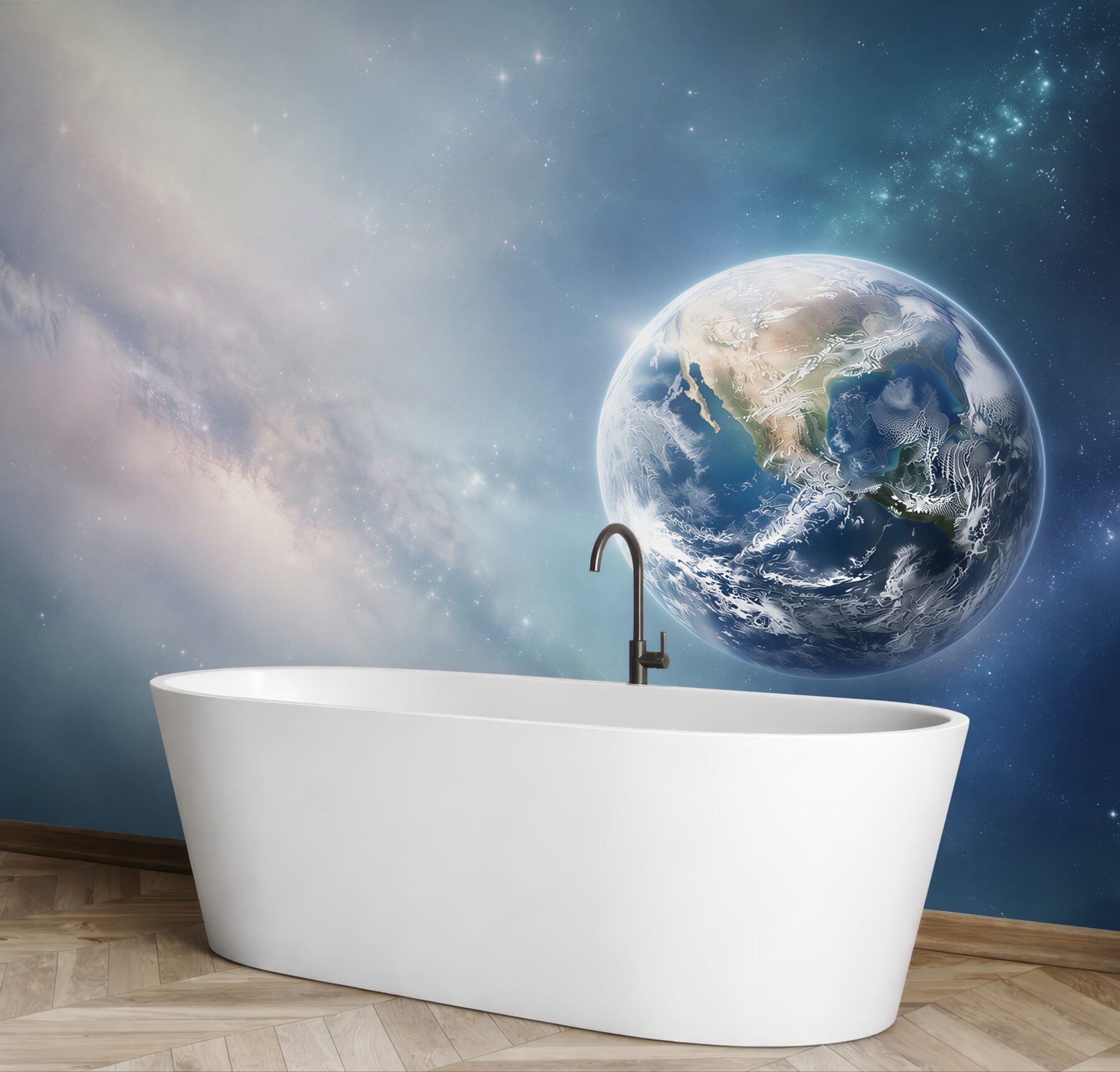 Fototapeta kamienny mur i planeta Ziemia?v23