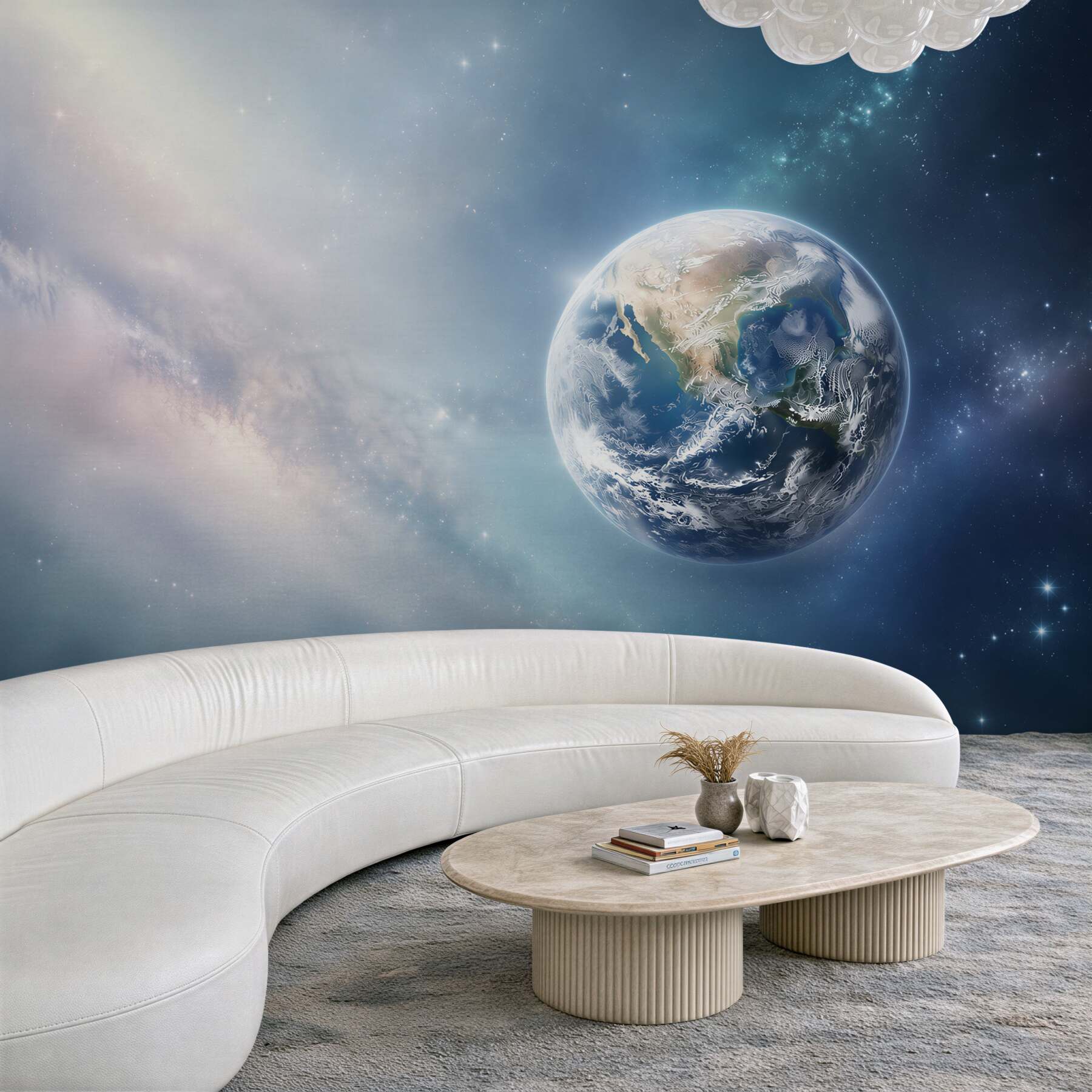 Fototapeta kamienny mur i planeta Ziemia?v23