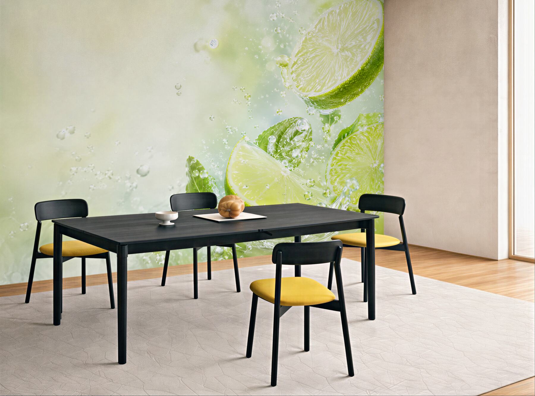 Fototapeta plasterki cytryny i limonki w wodzie?v23