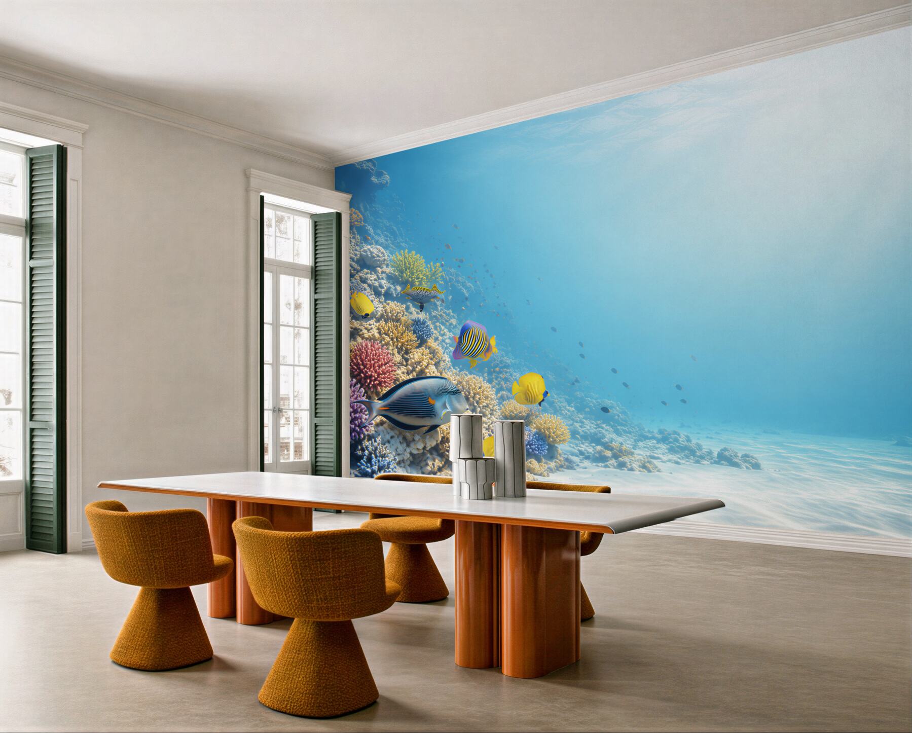 Fototapeta mieszkańcy oceanu w słońcu?v23