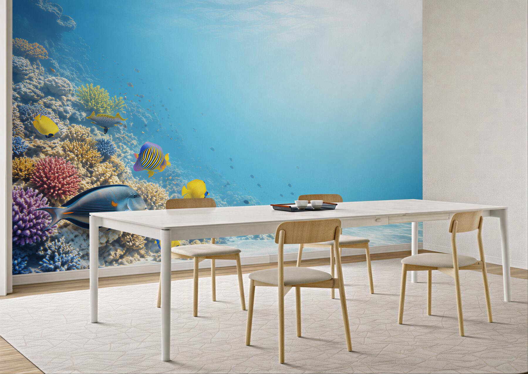 Fototapeta mieszkańcy oceanu w słońcu?v23
