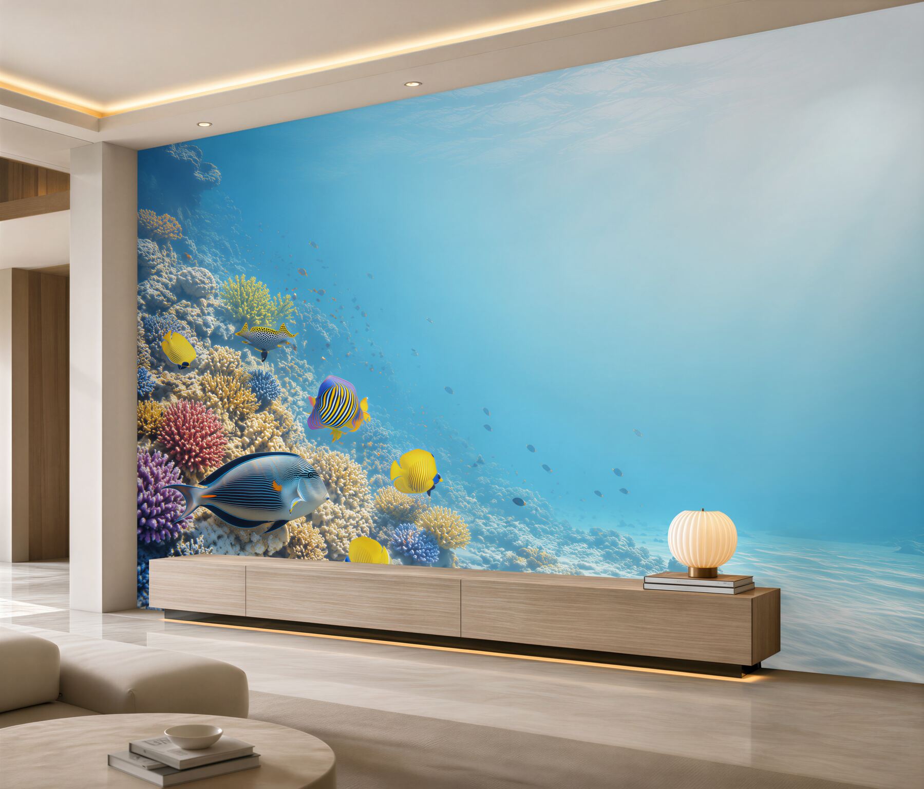 Fototapeta mieszkańcy oceanu w słońcu?v23