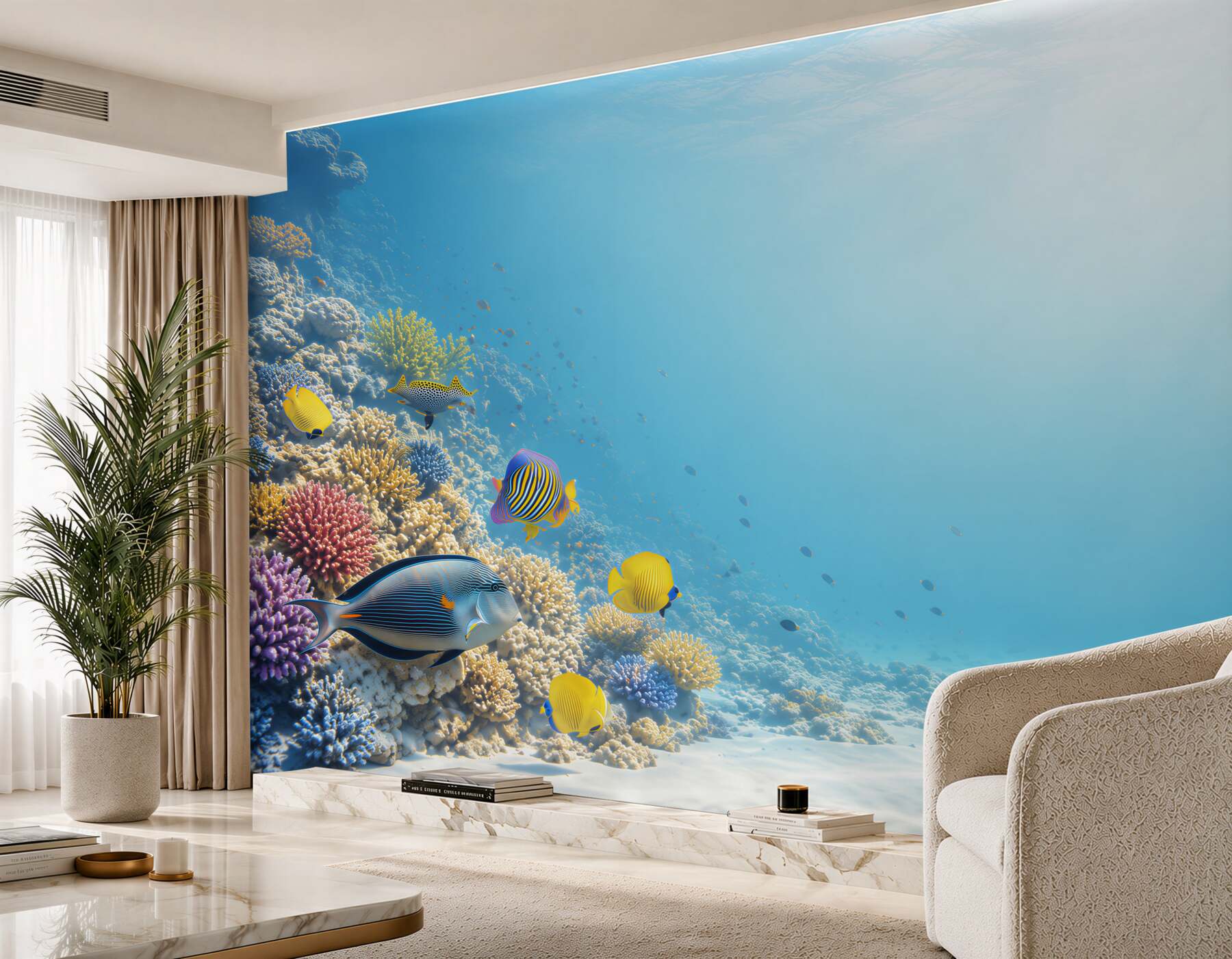 Fototapeta mieszkańcy oceanu w słońcu?v23