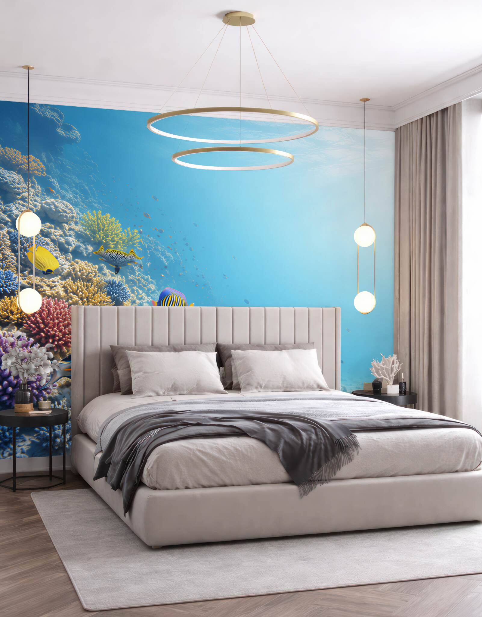 Fototapeta mieszkańcy oceanu w słońcu?v23
