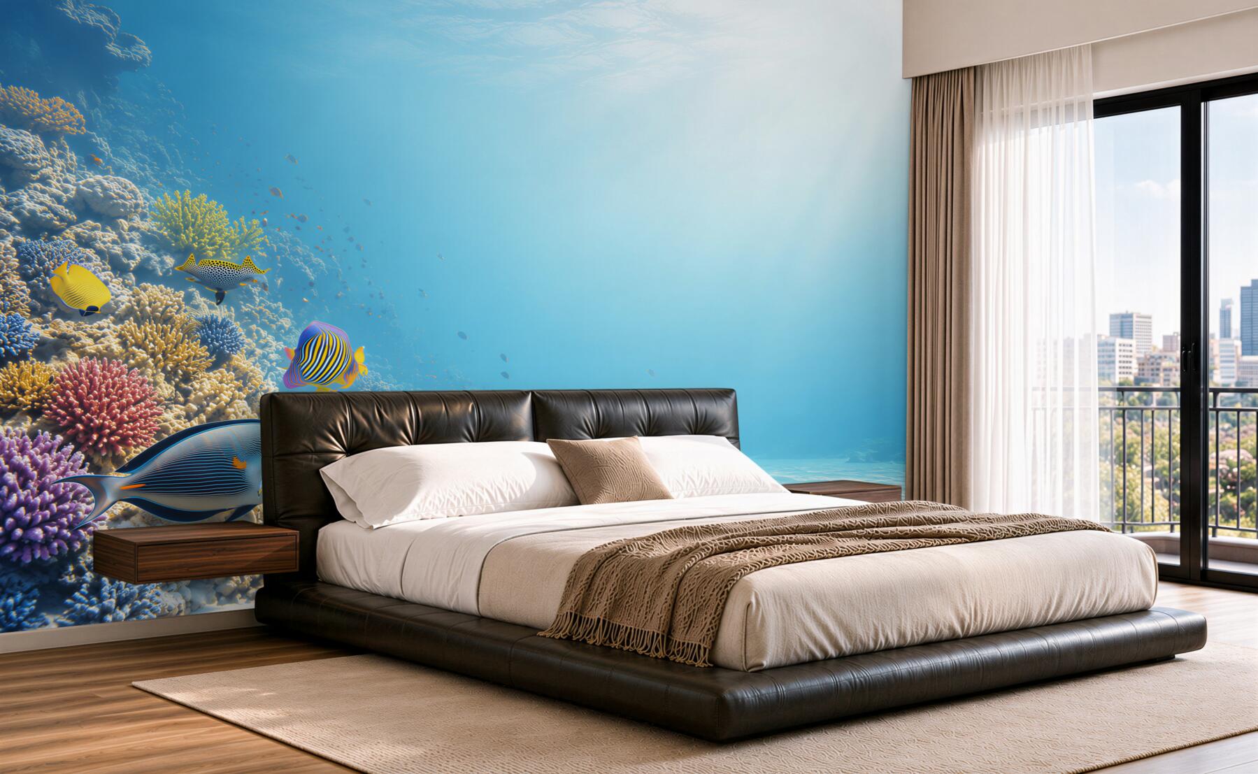 Fototapeta mieszkańcy oceanu w słońcu?v23