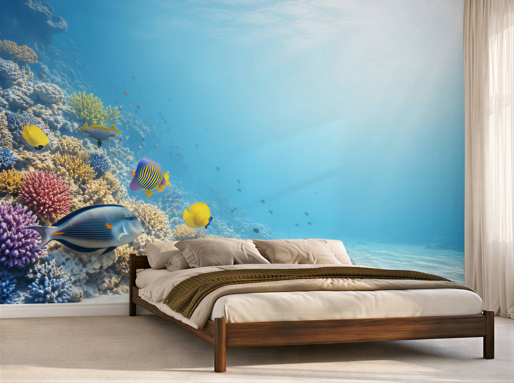 Fototapeta mieszkańcy oceanu w słońcu?v23
