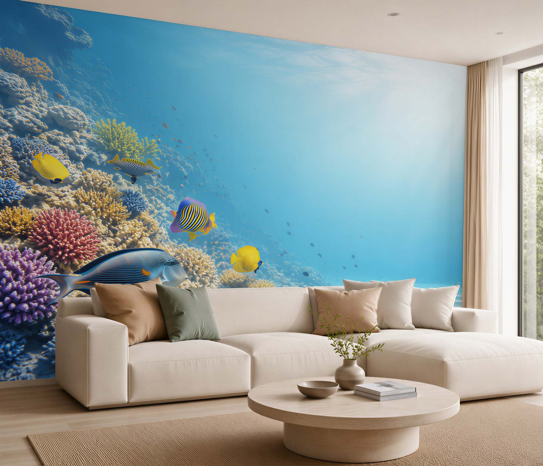 Fototapeta mieszkańcy oceanu w słońcu?v23