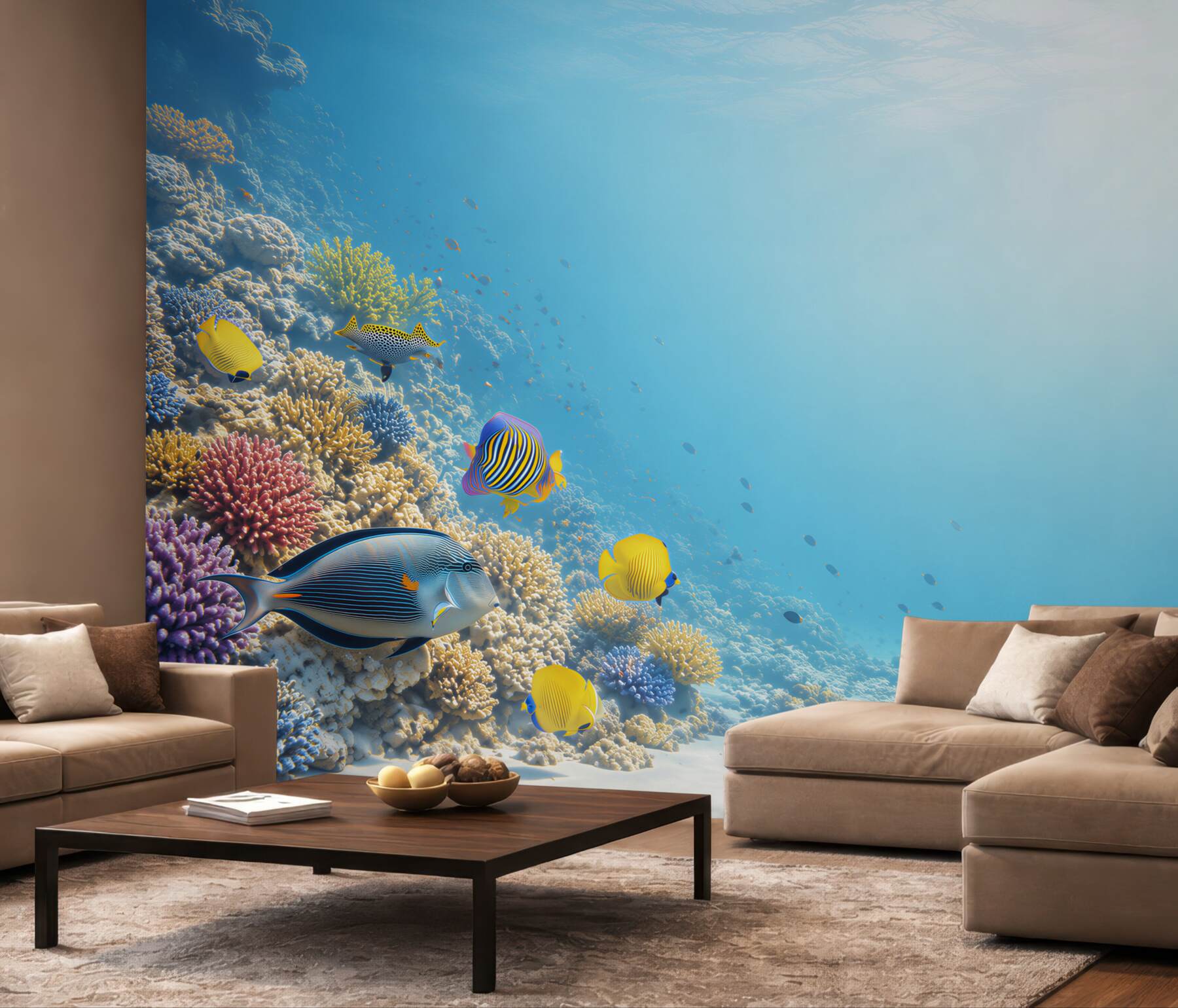 Fototapeta mieszkańcy oceanu w słońcu?v23