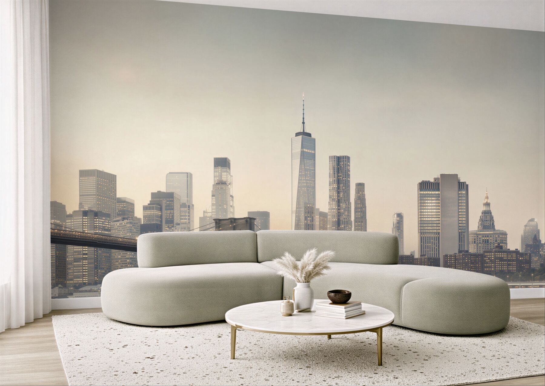 Fototapeta Most Manhattan nocą?v23