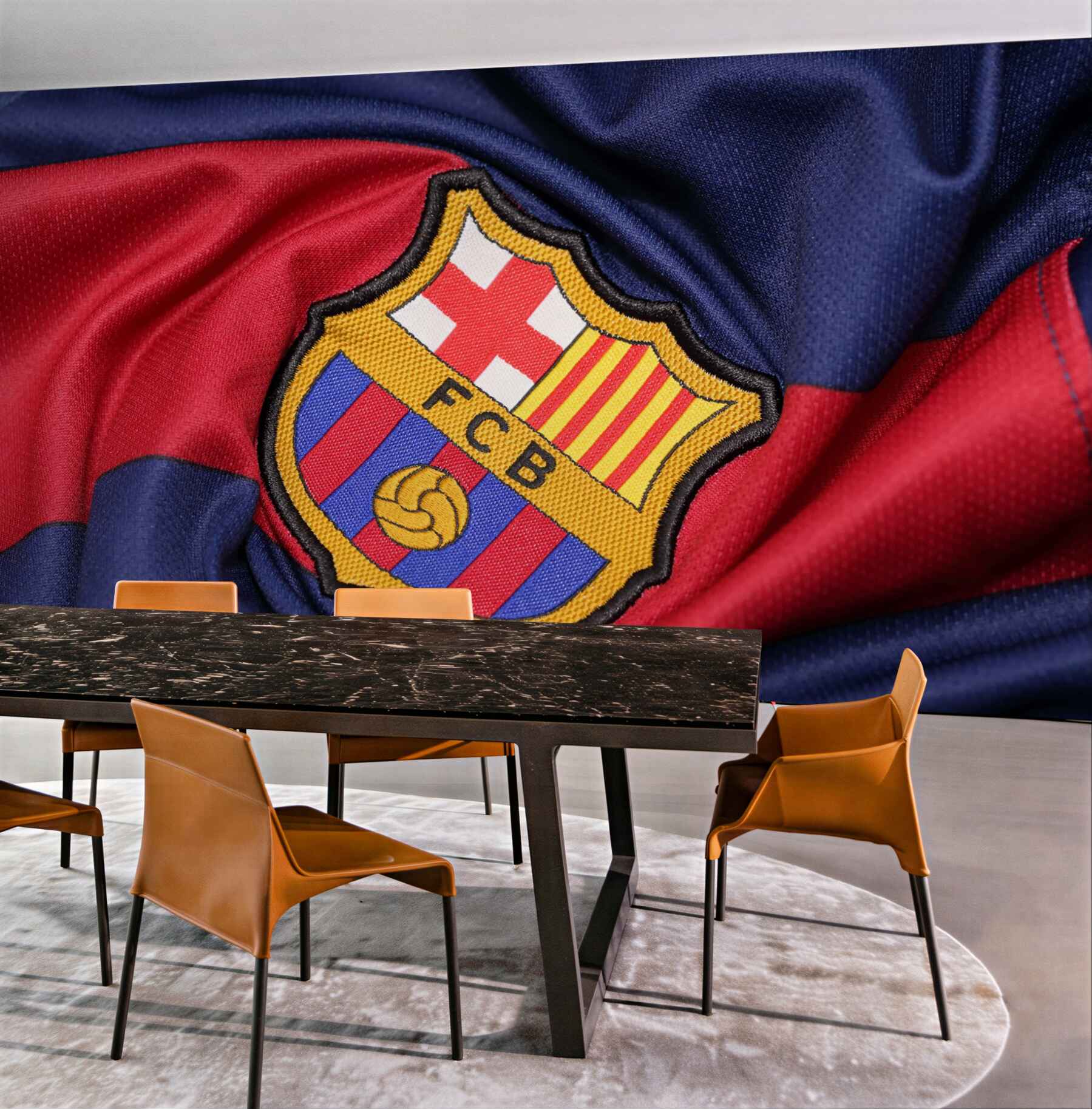 Fototapeta Symbole klubu piłkarskiego Barcelona?v23