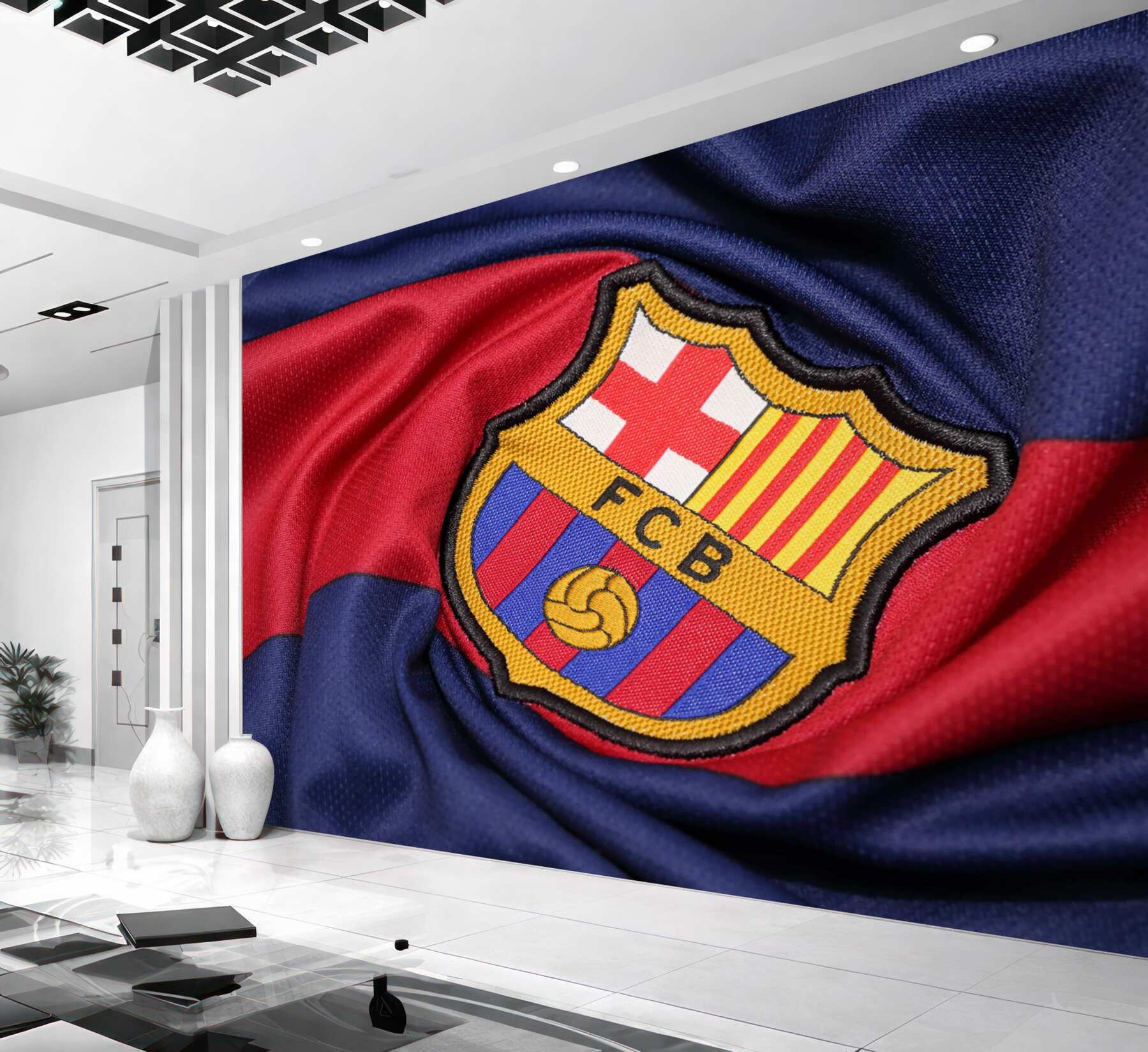 Fototapeta Symbole klubu piłkarskiego Barcelona?v23