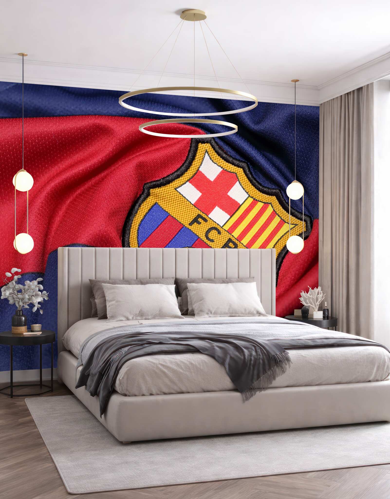 Fototapeta Symbole klubu piłkarskiego Barcelona?v23