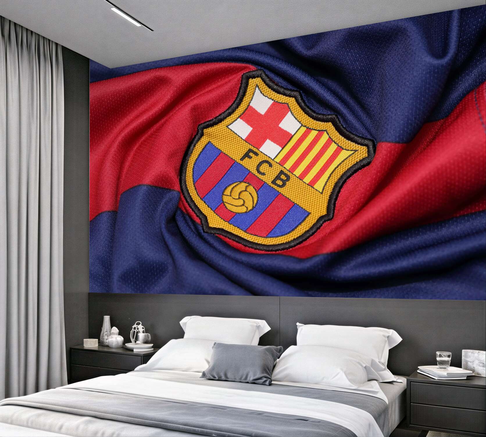 Fototapeta Symbole klubu piłkarskiego Barcelona?v23