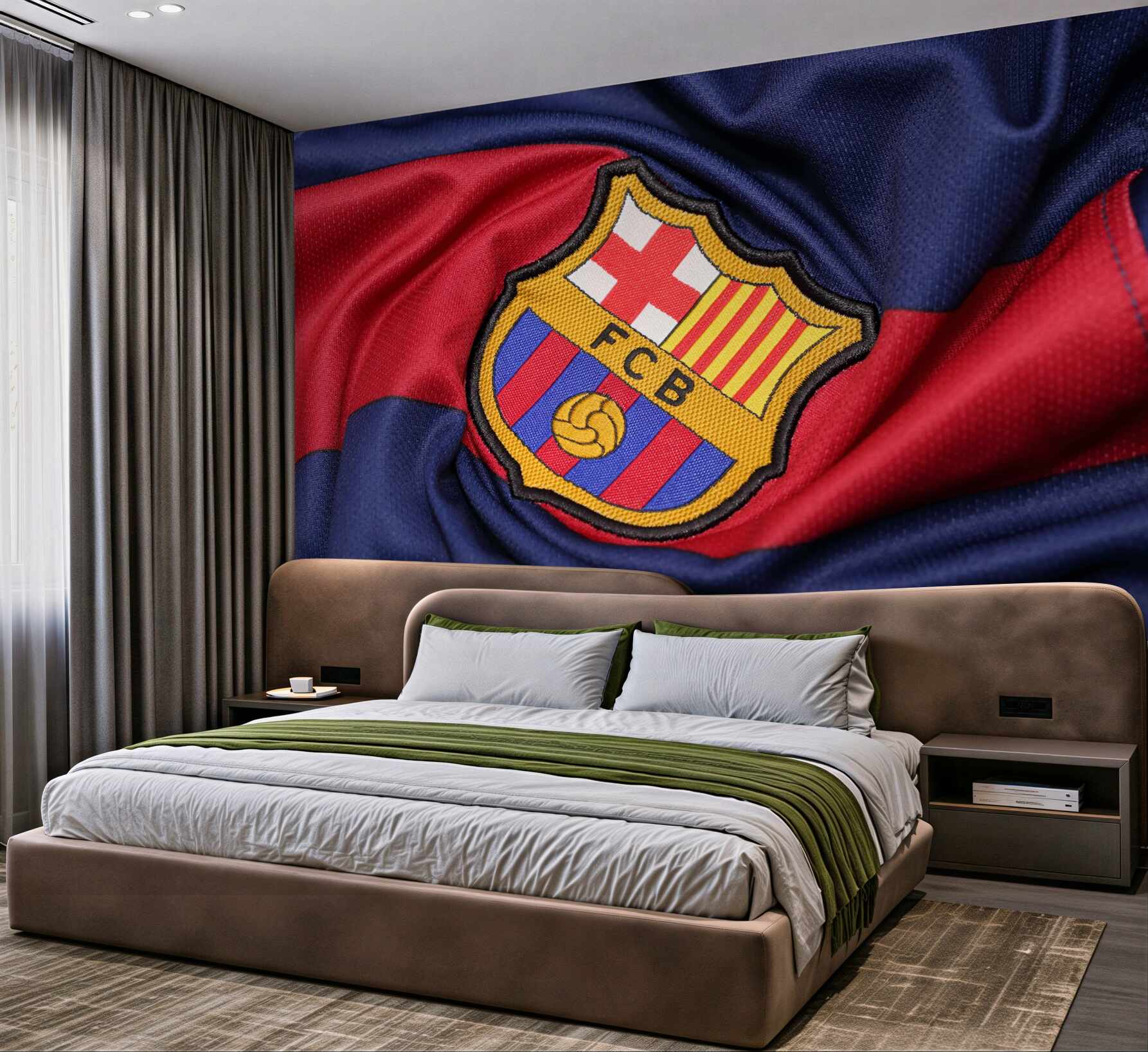 Fototapeta Symbole klubu piłkarskiego Barcelona?v23
