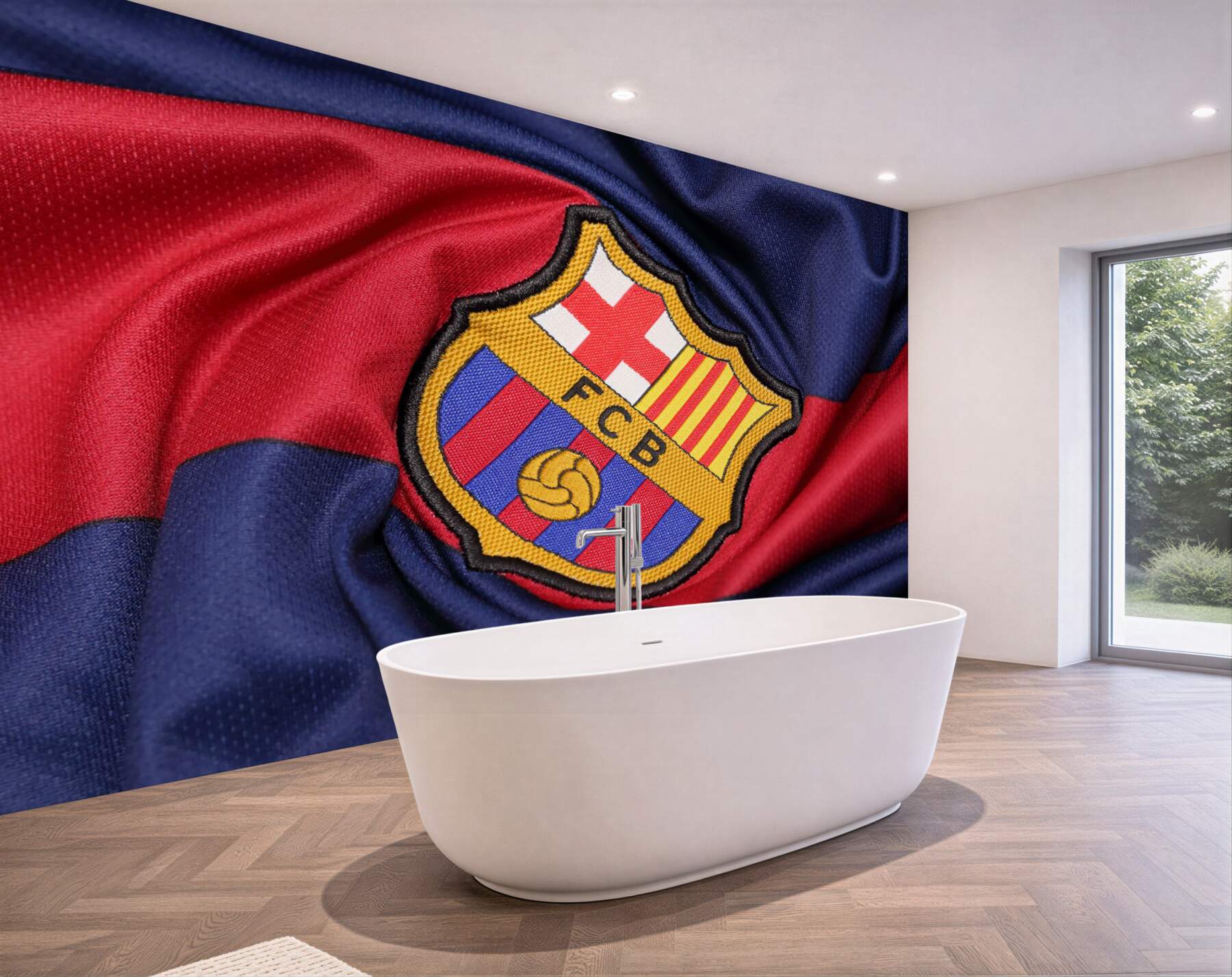 Fototapeta Symbole klubu piłkarskiego Barcelona?v23