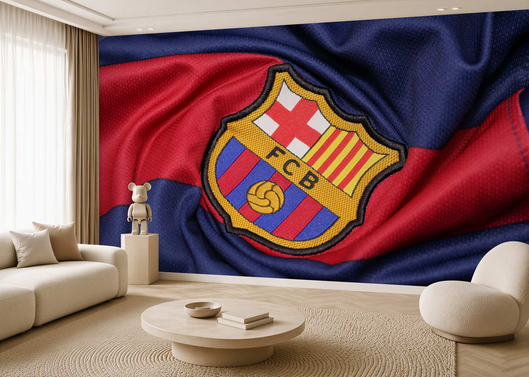 Fototapeta Symbole klubu piłkarskiego Barcelona?v23