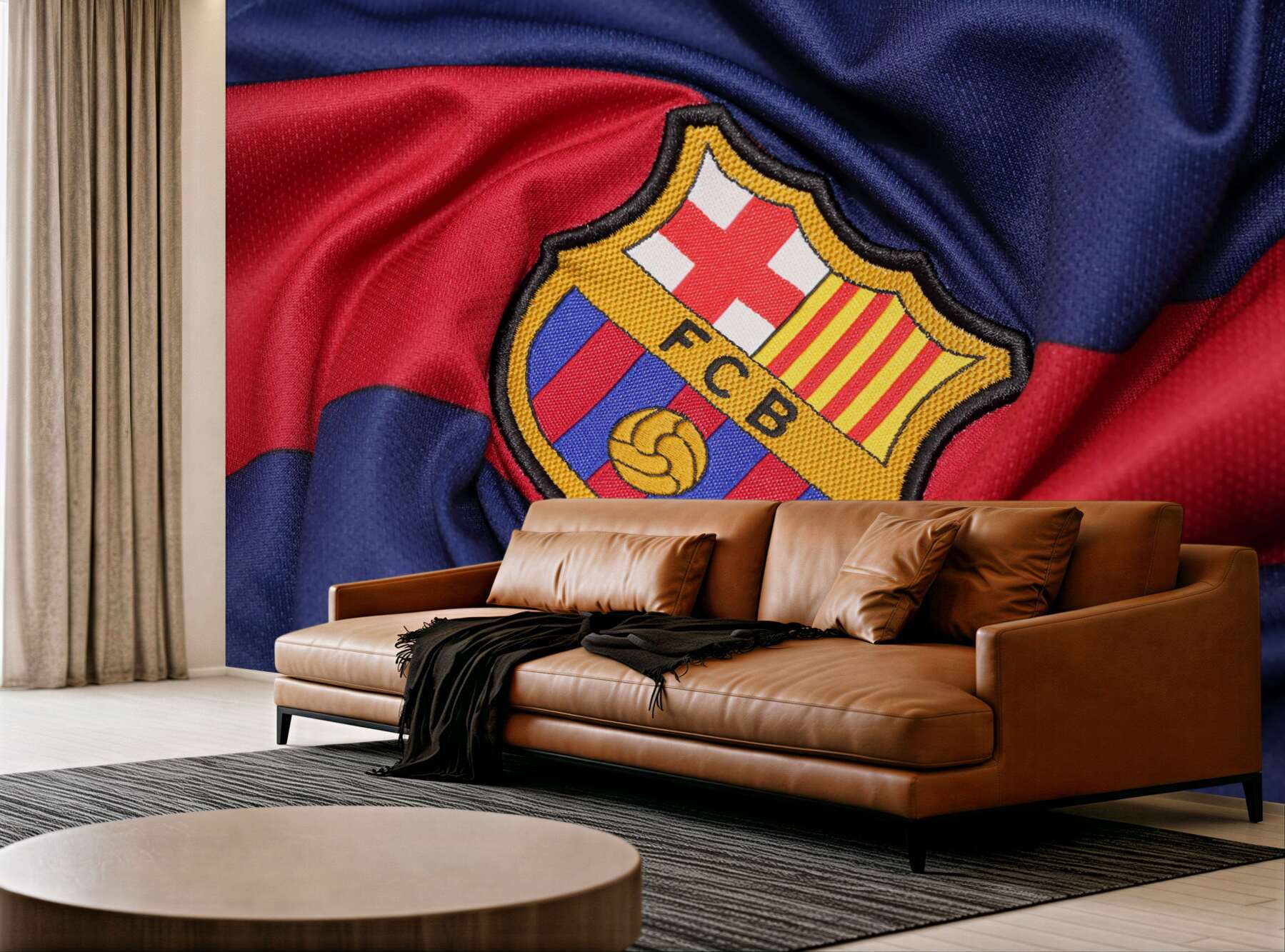 Fototapeta Symbole klubu piłkarskiego Barcelona?v23