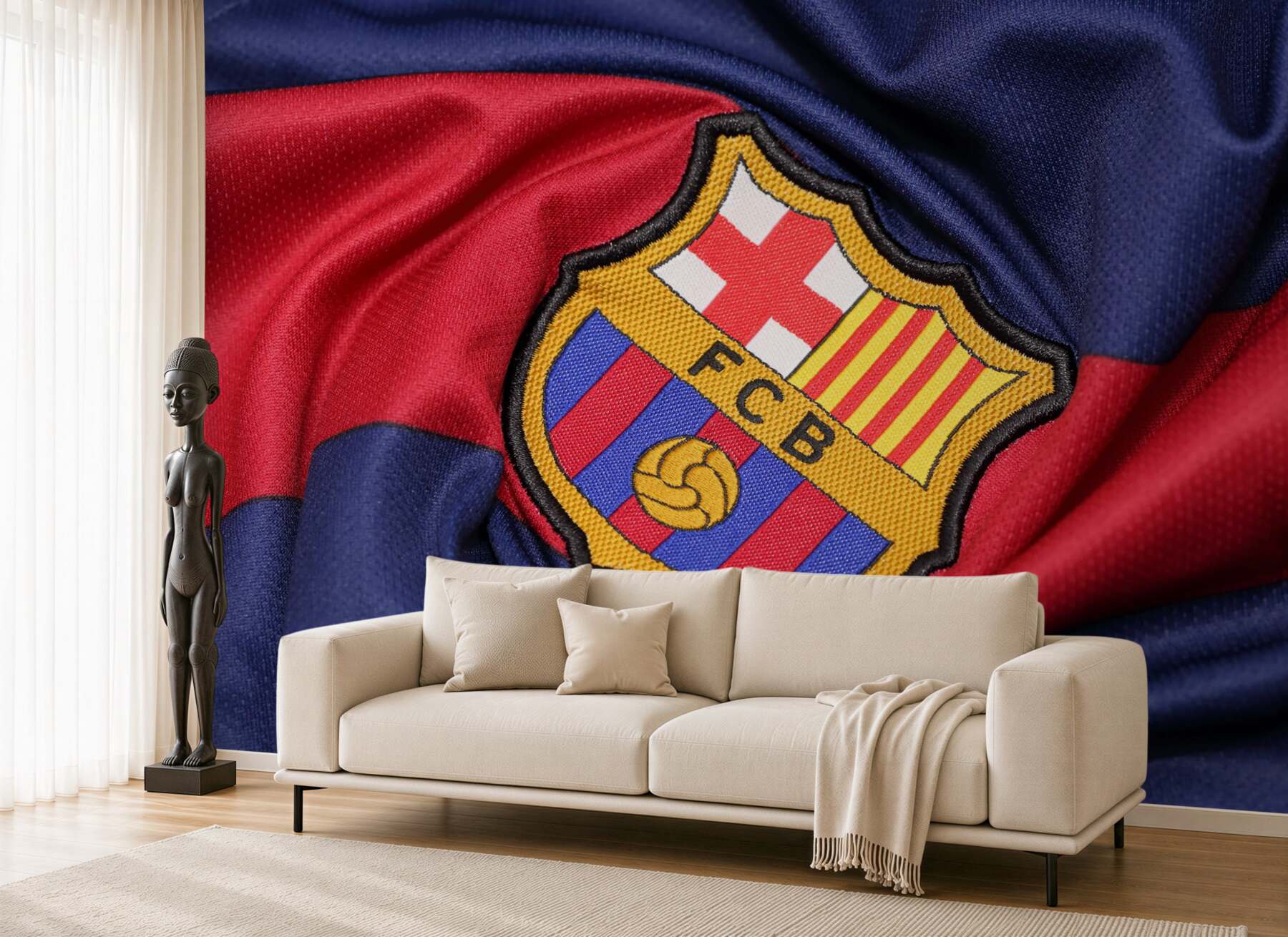 Fototapeta Symbole klubu piłkarskiego Barcelona?v23