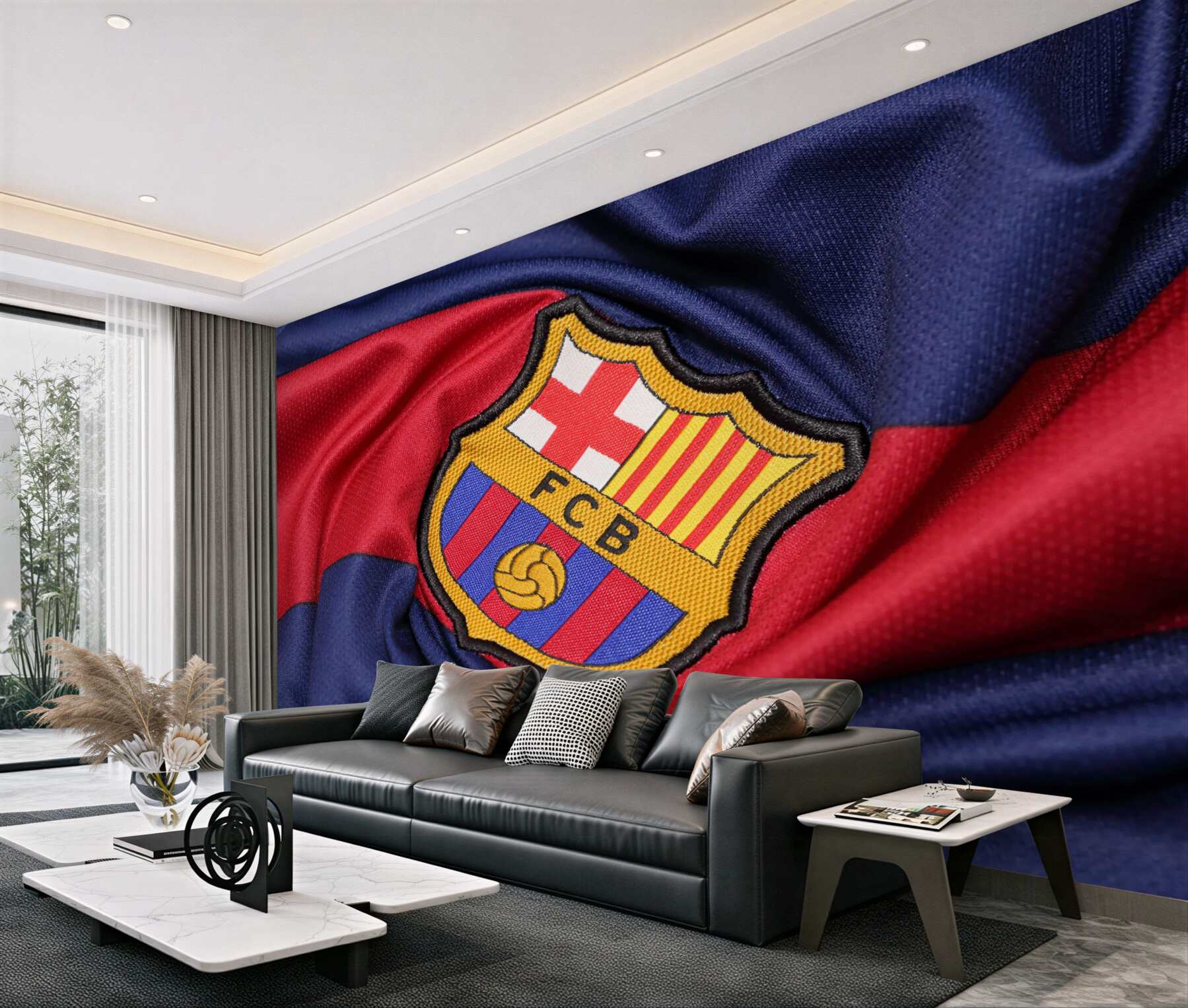 Fototapeta Symbole klubu piłkarskiego Barcelona?v23