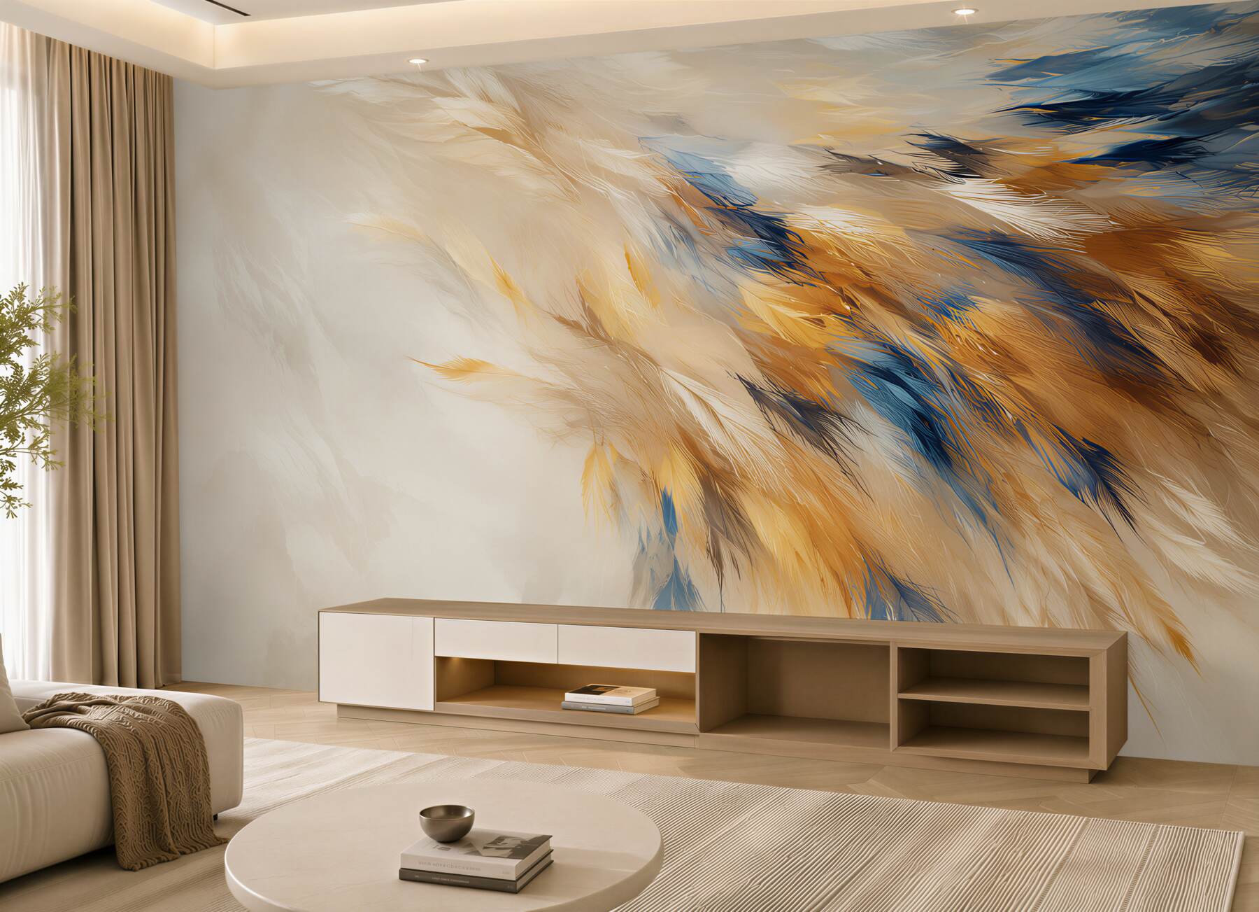 Fototapeta żółte kłosy pszenicy o zachodzie słońca?v23