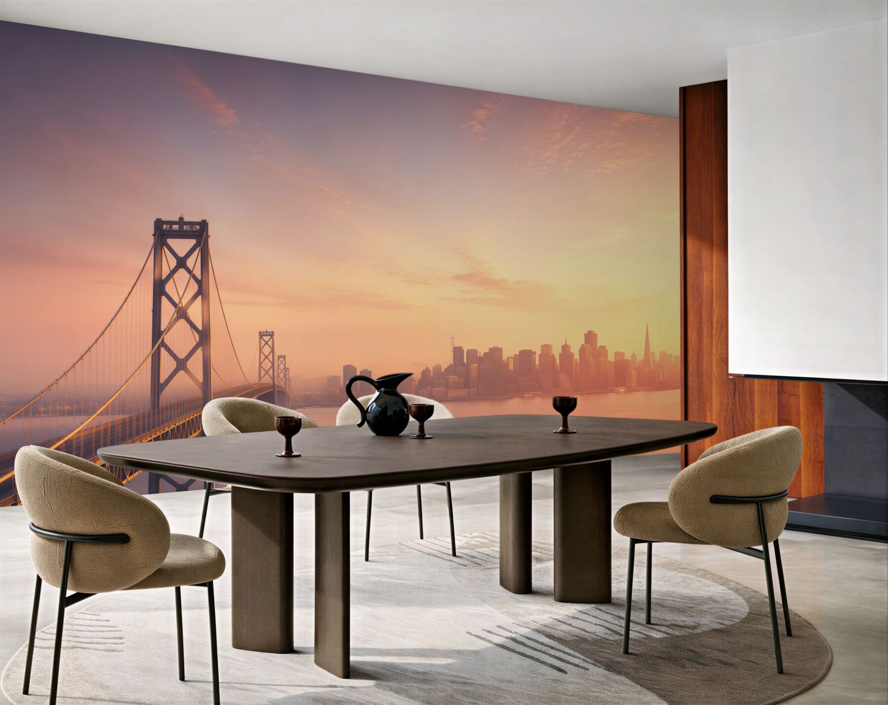 Fototapeta San Francisco w świetle świateł?v23