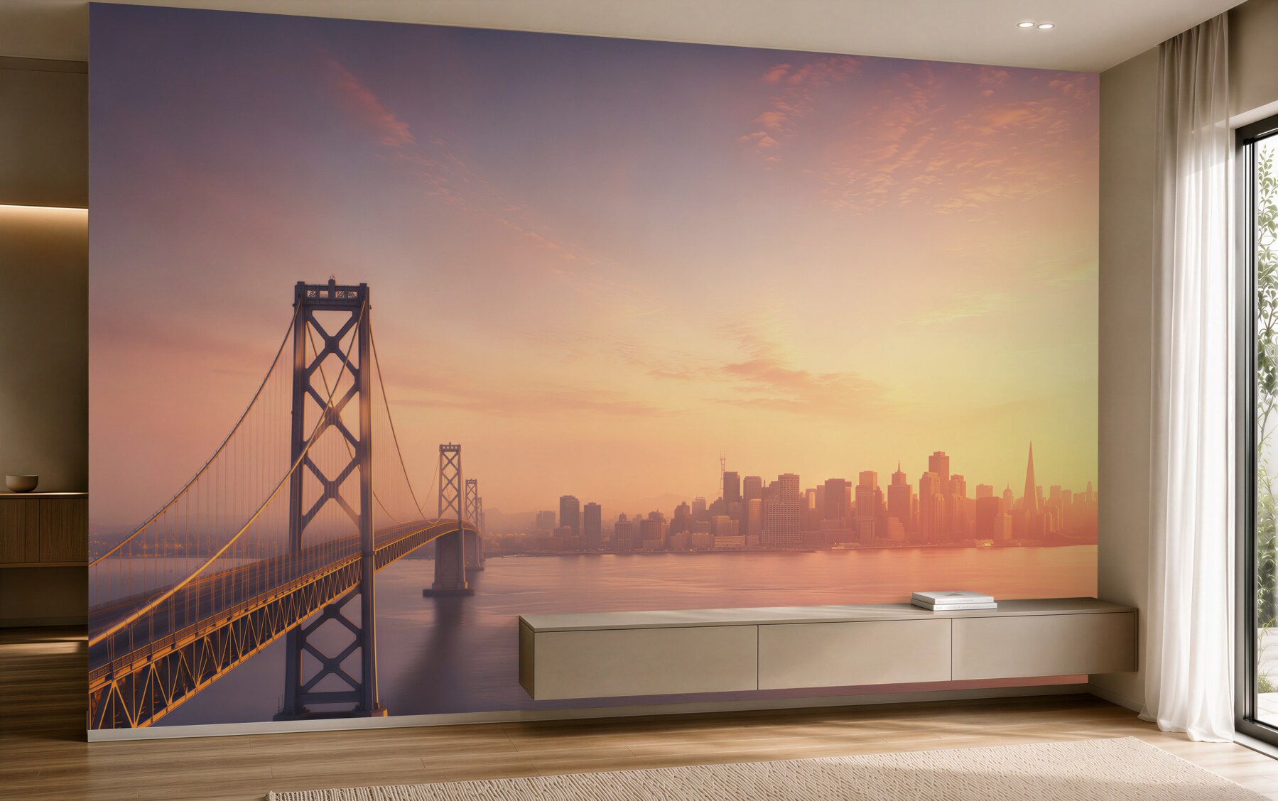 Fototapeta San Francisco w świetle świateł?v23