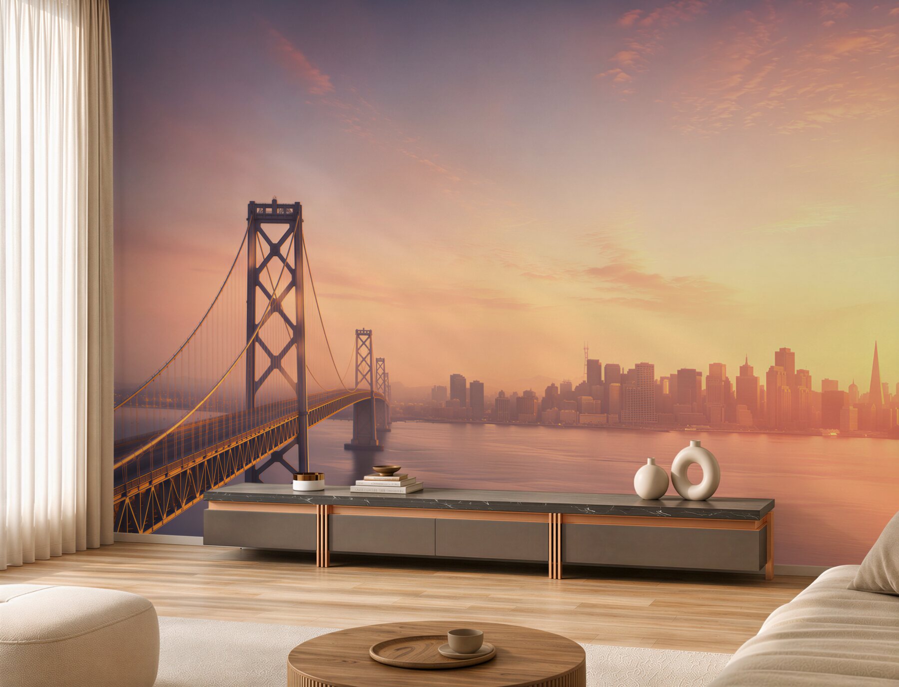 Fototapeta San Francisco w świetle świateł?v23