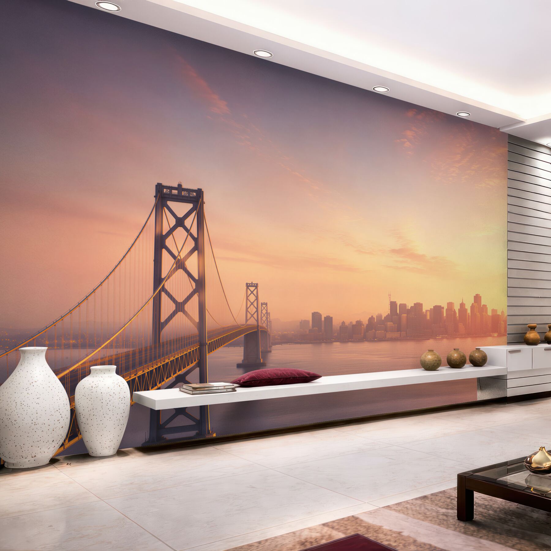 Fototapeta San Francisco w świetle świateł?v23